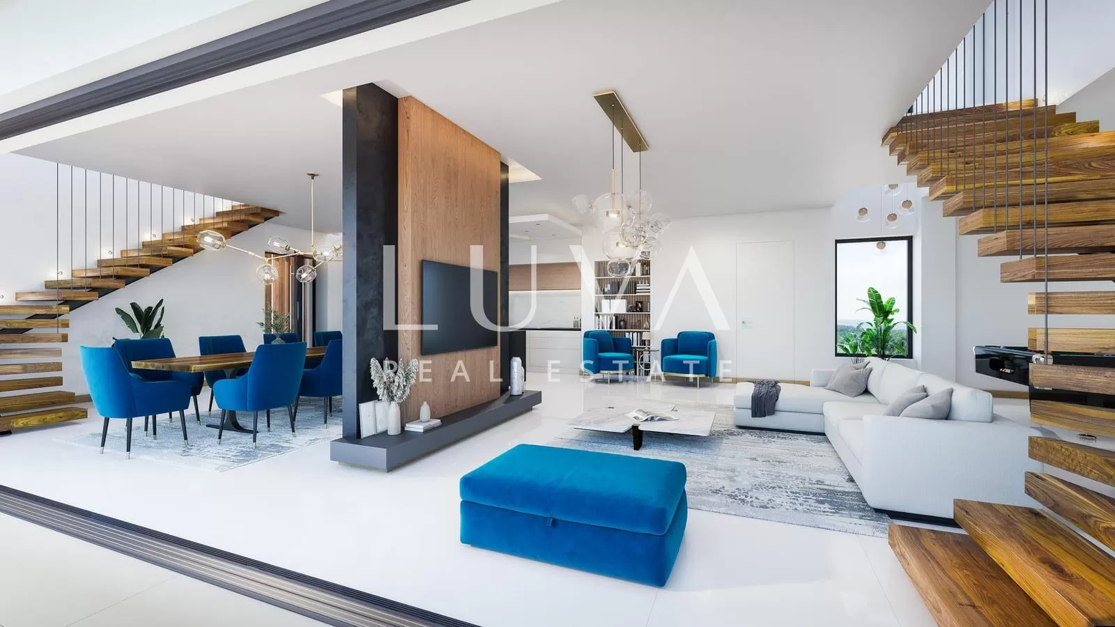 Kaštelir, Novigrad, luxury villa with a pool, project