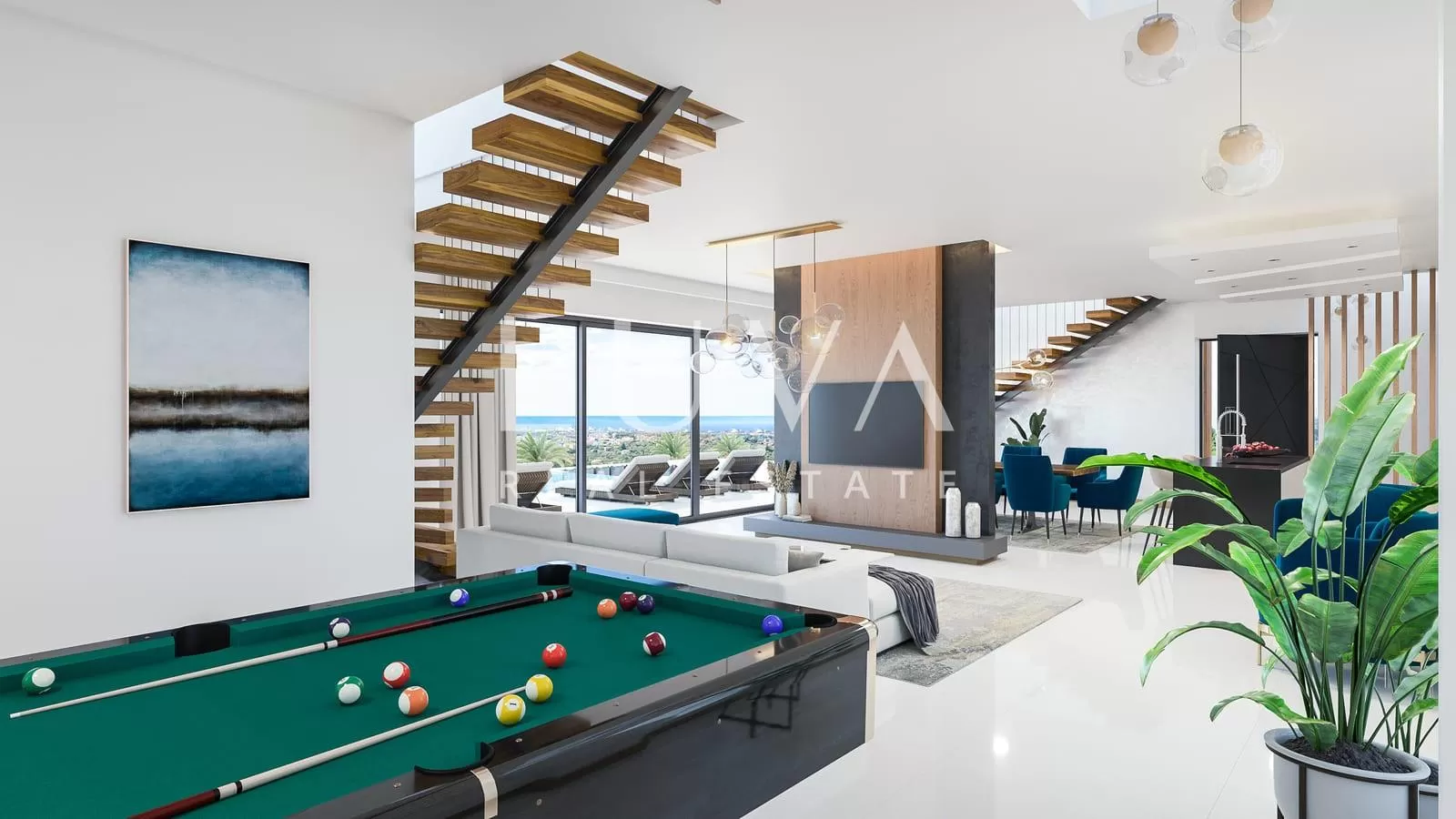 Kaštelir, Novigrad, luxury villa with a pool, project