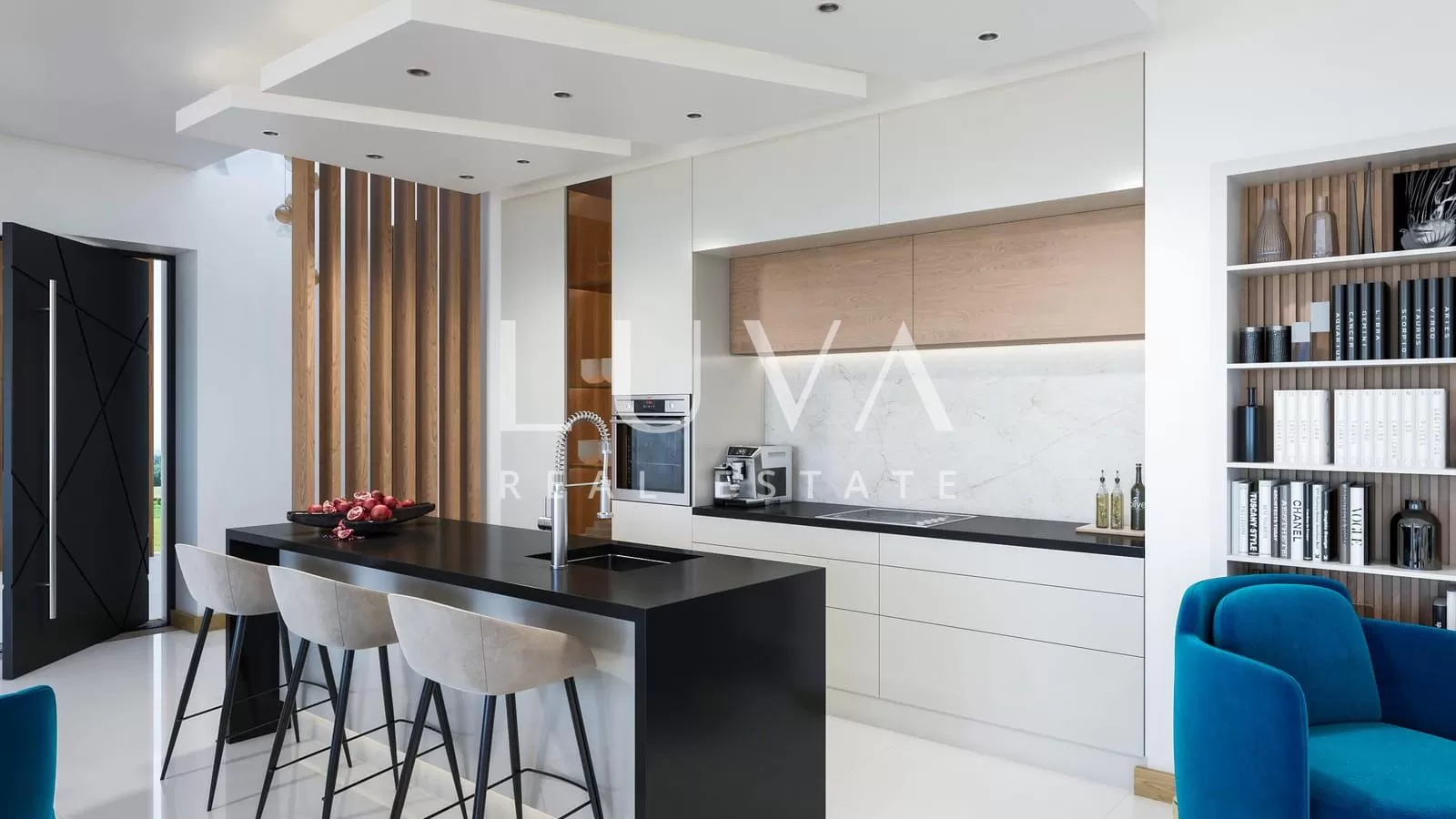 Kaštelir, Novigrad, luxury villa with a pool, project