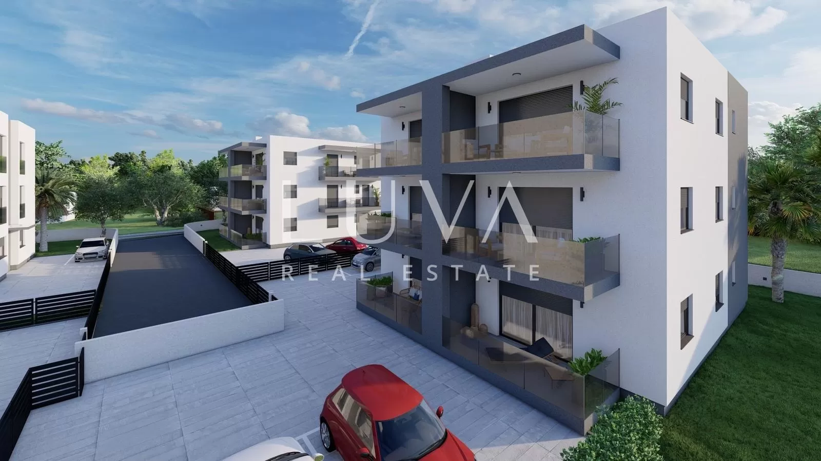 Pakoštane, luksuzna novogradnja, 3s apartman S1, prodaja