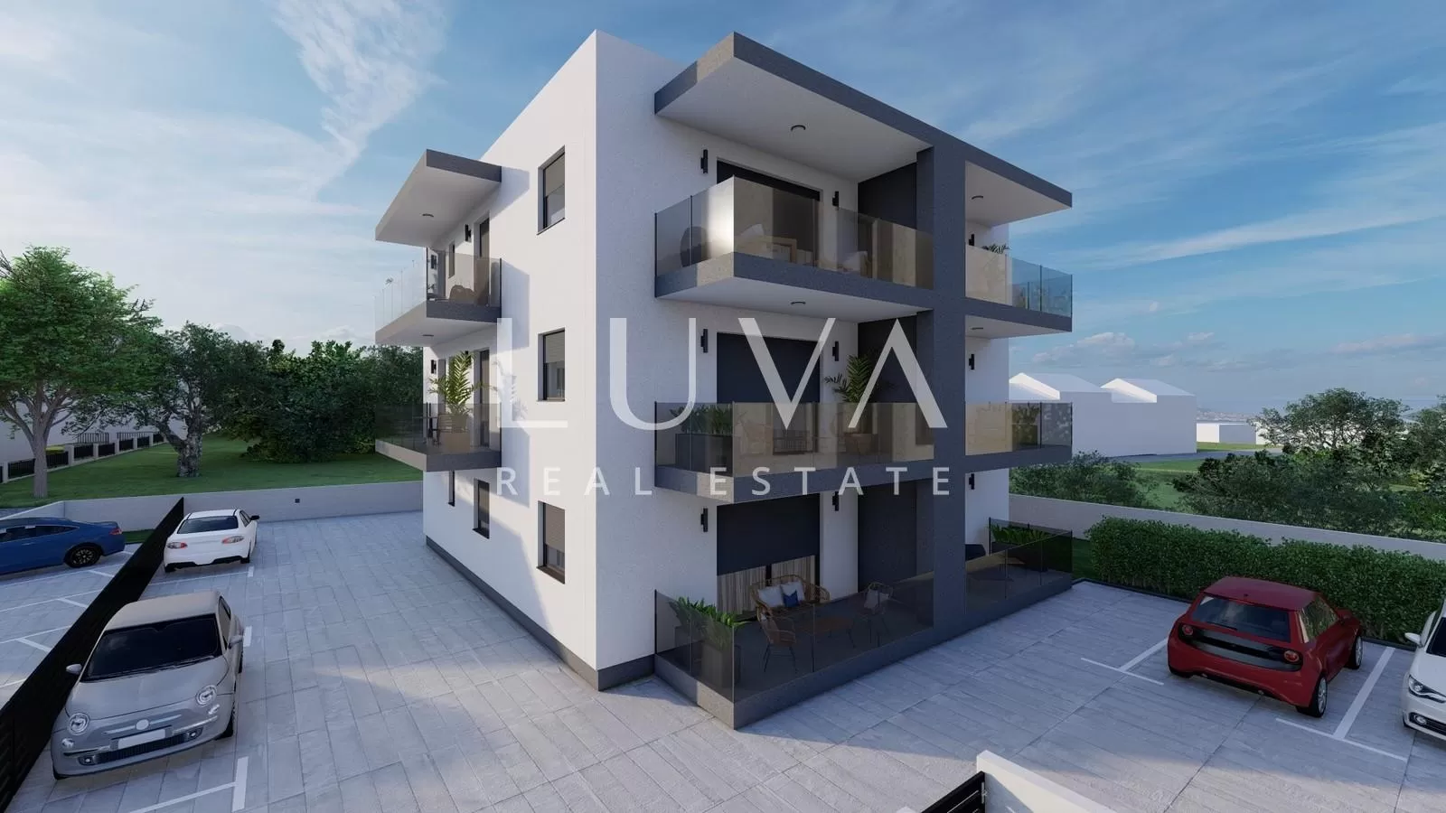 Pakoštane, luxuriöser Neubau, 3-Zimmer-Wohnung S5, zu verkaufen