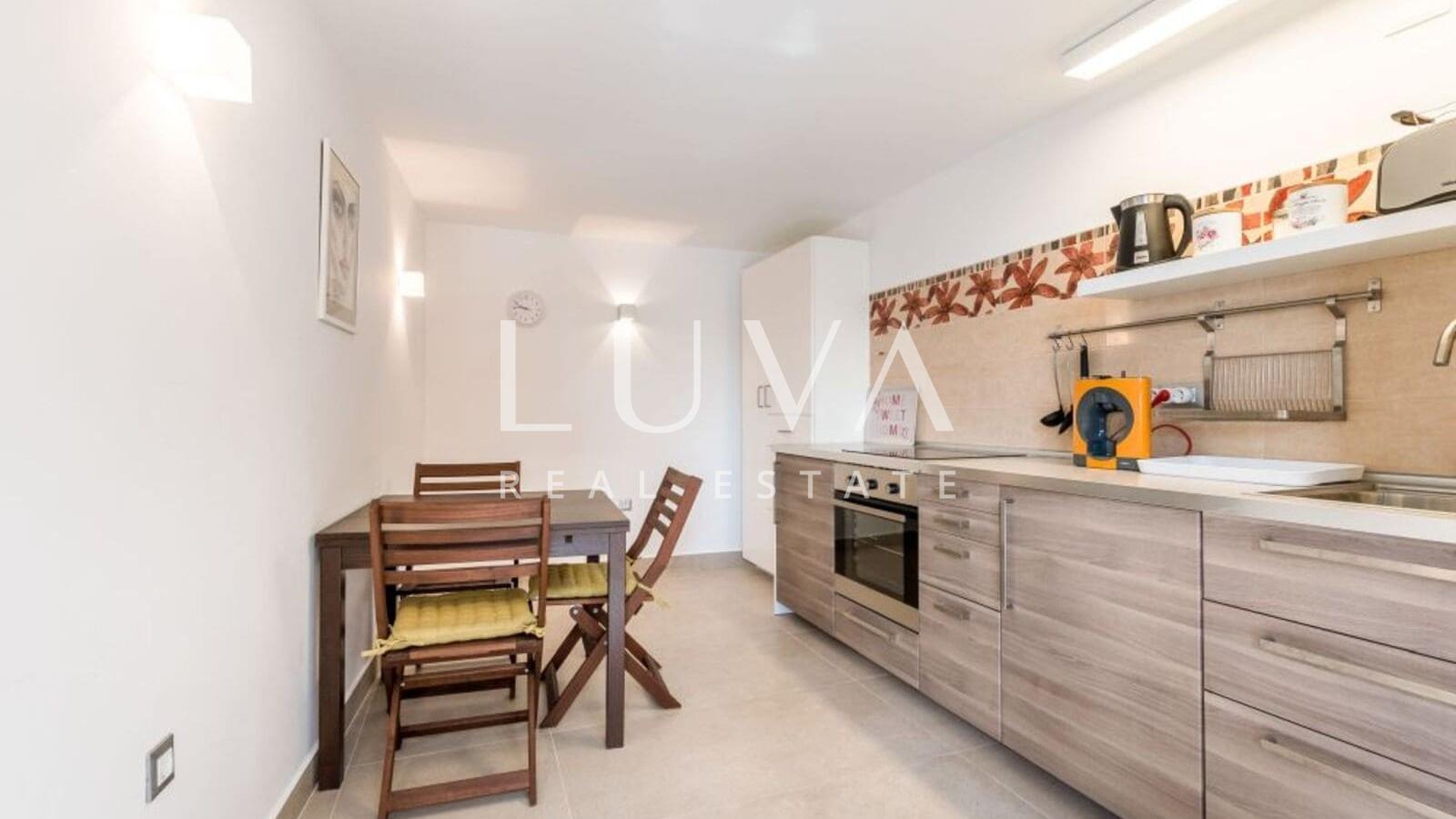 Omiš, Stanići, seafront house with pool for sale