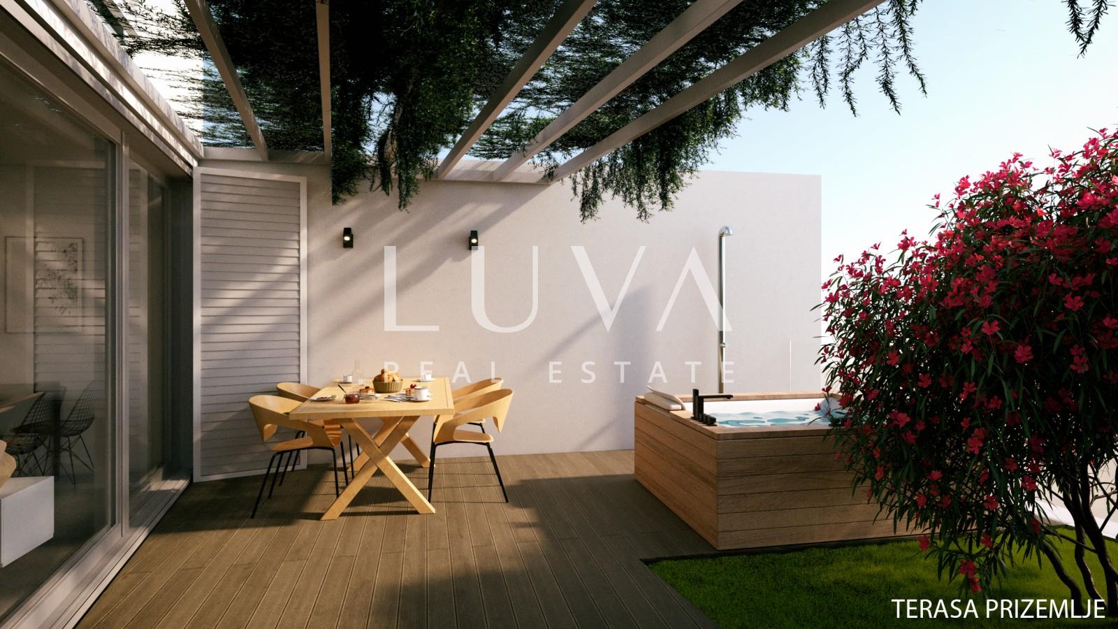 Pag, Šimuni – New rowhouse 156,87m2 NUA, sale