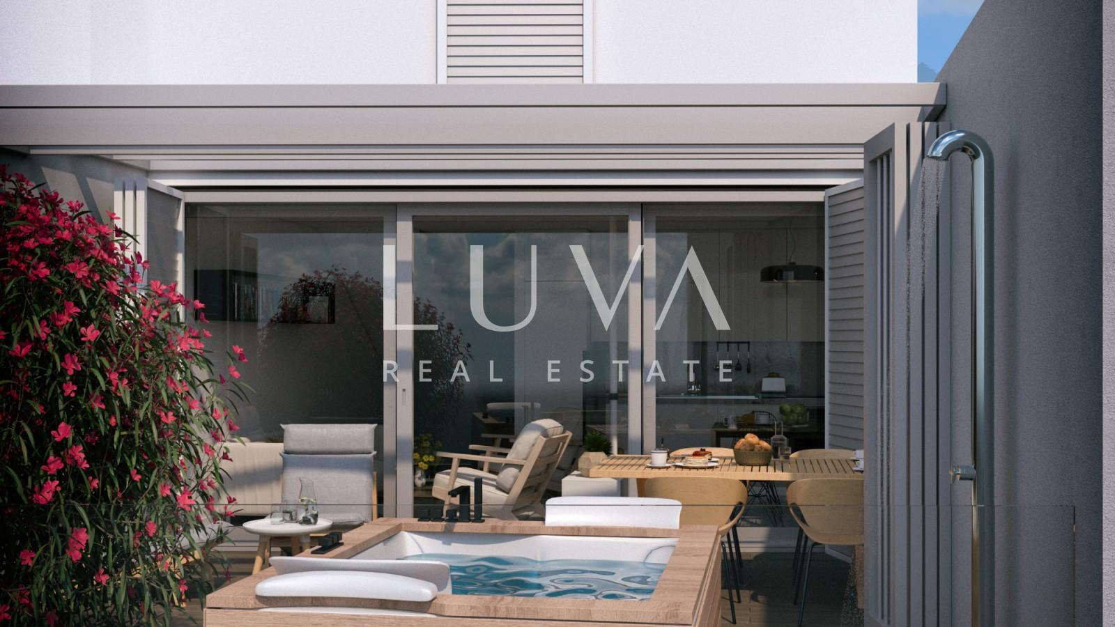 Pag, Šimuni – New rowhouse 156,87m2 NUA, sale