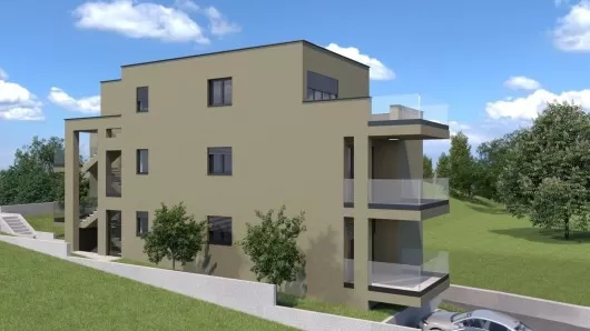 Zagreb, Fraterščica – Neubau 4-Zimmer-Wohnung + 2 Außenstellplätze + 1 Garagenstellplatz, 124 m²