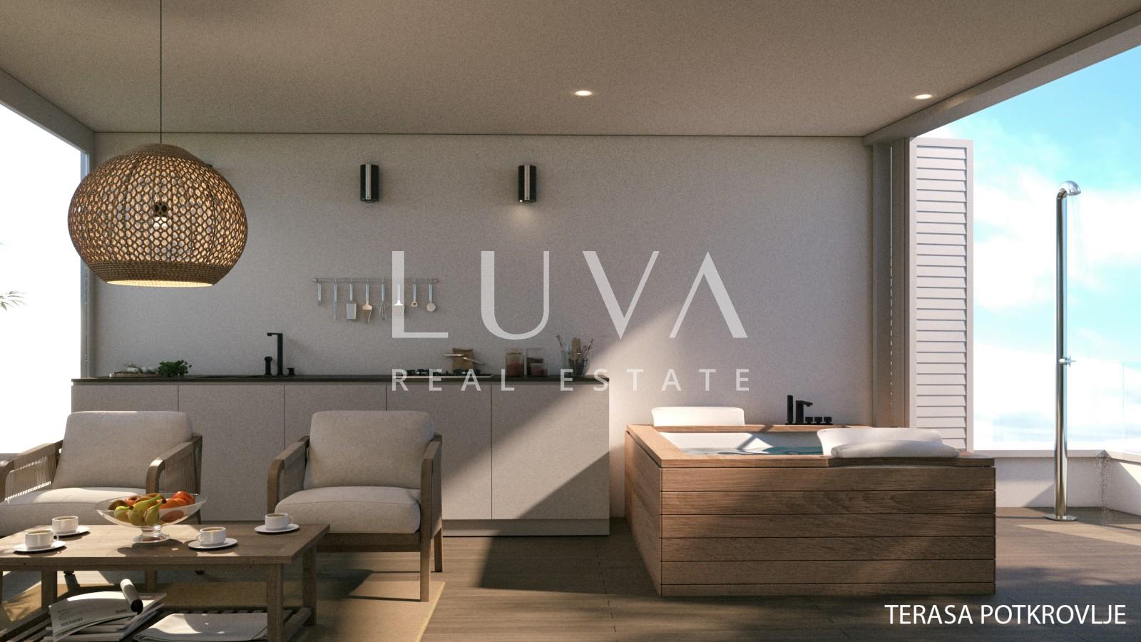 Pag, Šimuni – New rowhouse 156,87m2 NUA, sale