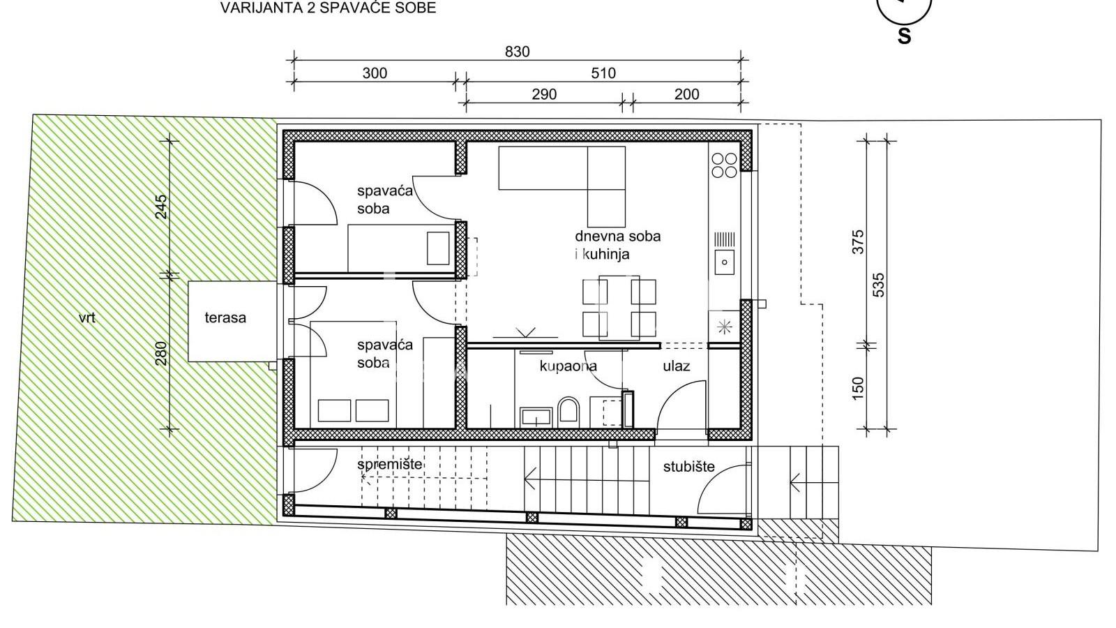 Zagreb, Dubrava, stan u novogradnji 52m2, na prodaju