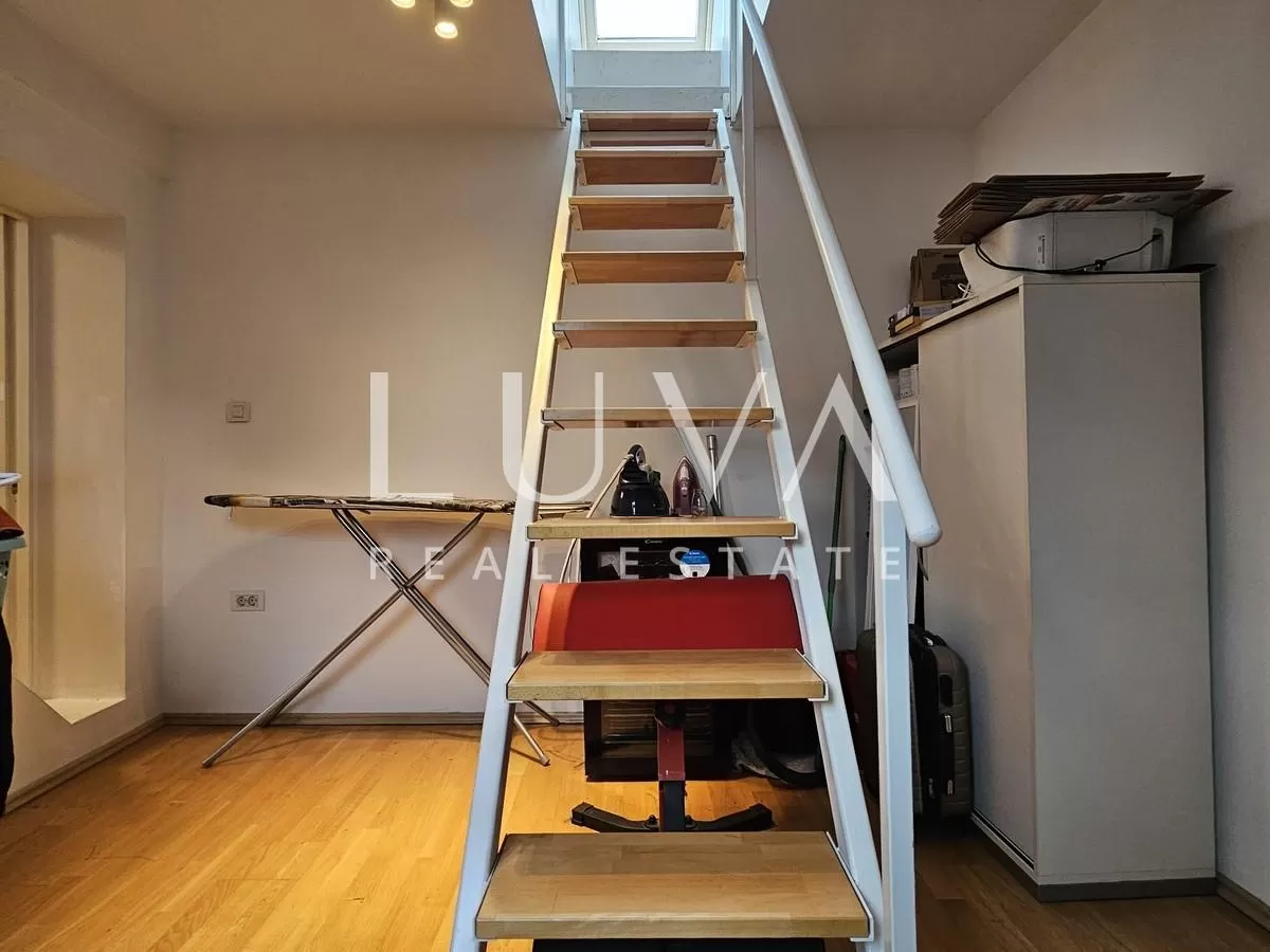 Zagreb, Donji Grad, 4-Zi.-Wohnung mit Dachterrasse, Verkauf