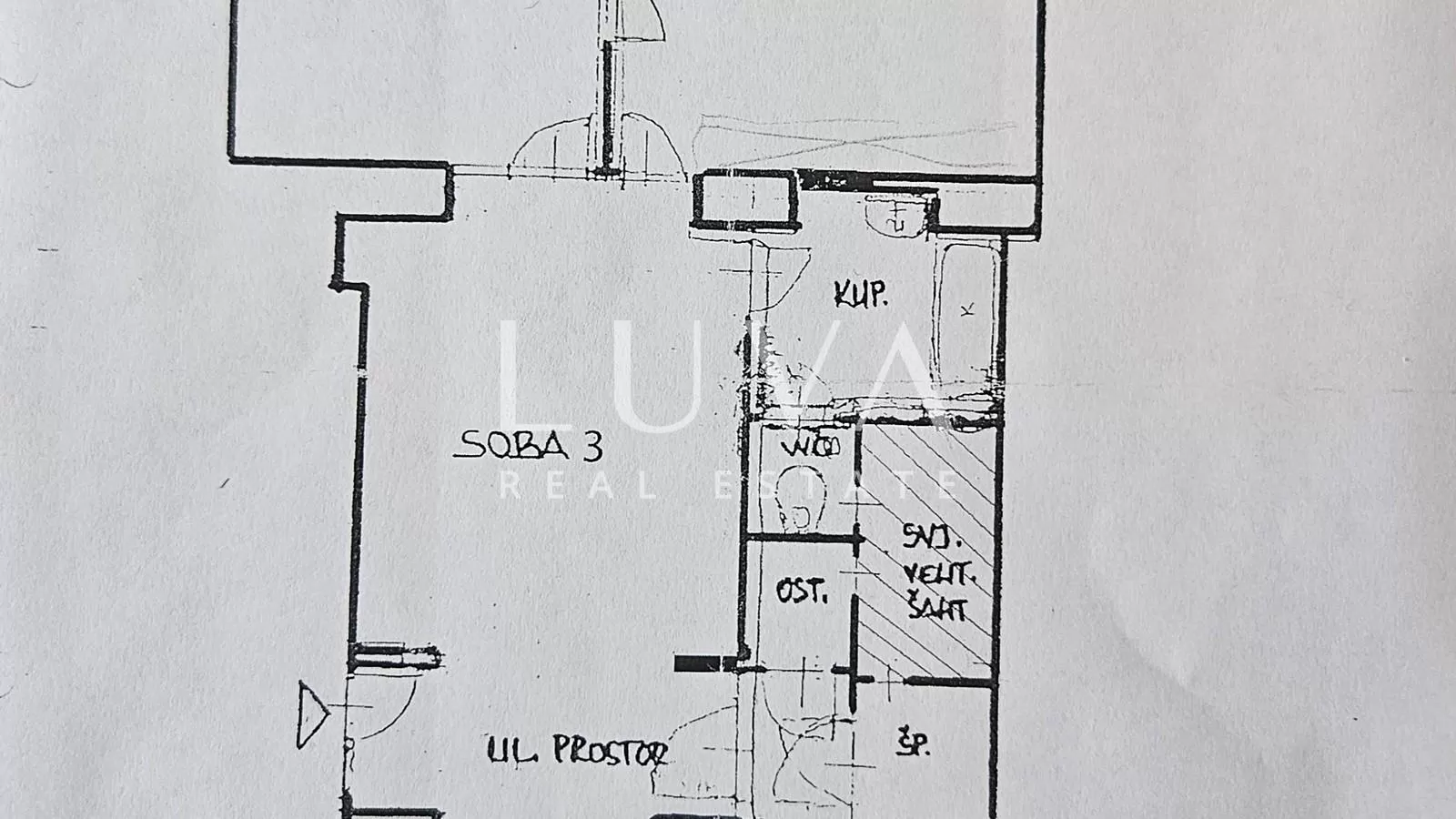 Zagreb, Center – Spacious 3-Room Flat 86.79 m2 for Sale