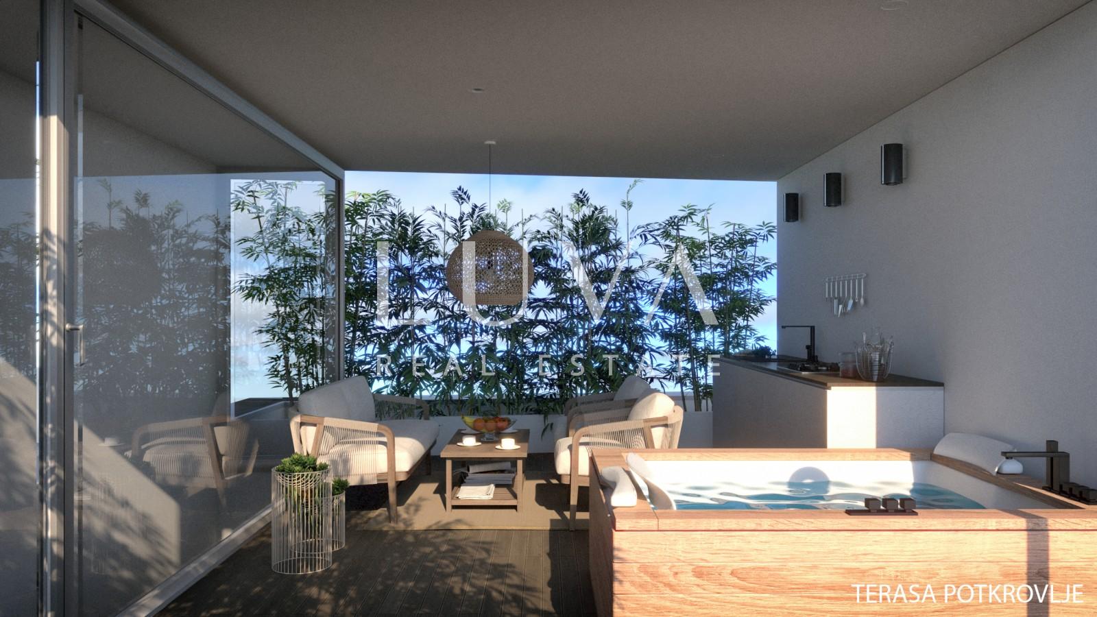 Pag, Šimuni – New rowhouse 156,87m2 NUA, sale