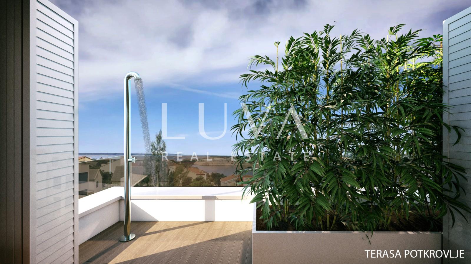 Pag, Šimuni – New rowhouse 156,87m2 NUA, sale