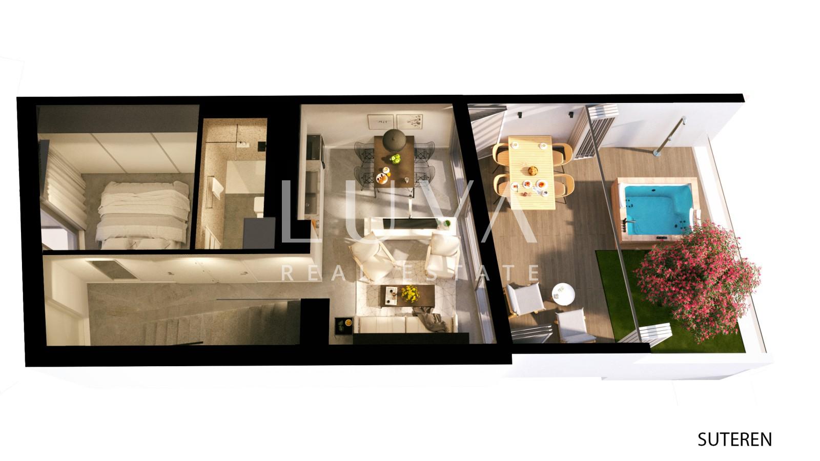 Pag, Šimuni – New rowhouse 156,87m2 NUA, sale