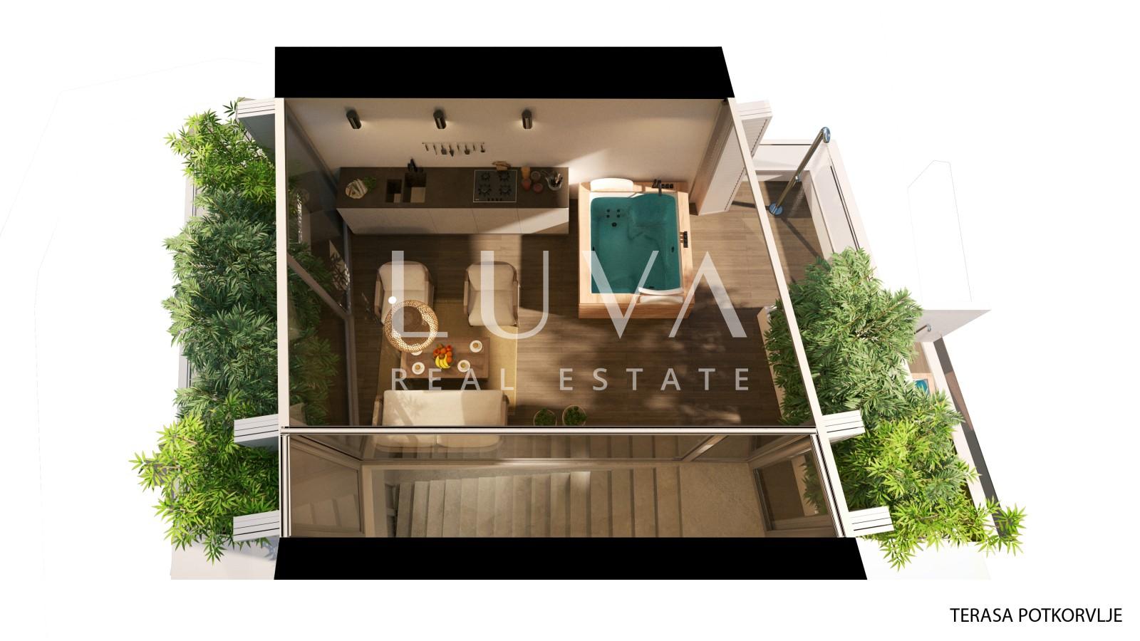 Pag, Šimuni – New rowhouse 156,87m2 NUA, sale