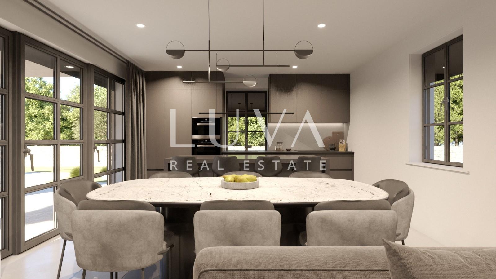 Istria, new build luxury house with pool near Poreč, 160 m², for sale