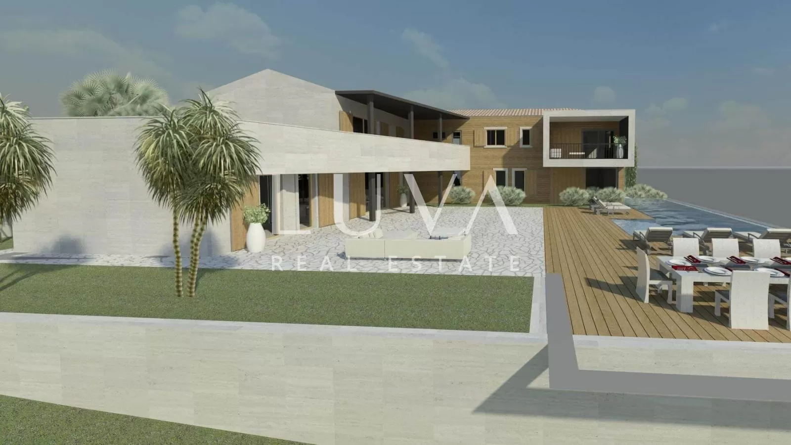Istrien, Buje, 3906 m² baugrundstück für Villenbau zu verkaufen