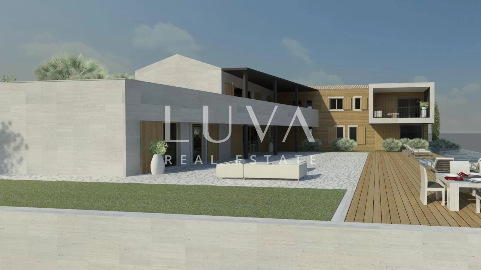 Istrien, Buje, 3906 m² baugrundstück für Villenbau zu verkaufen