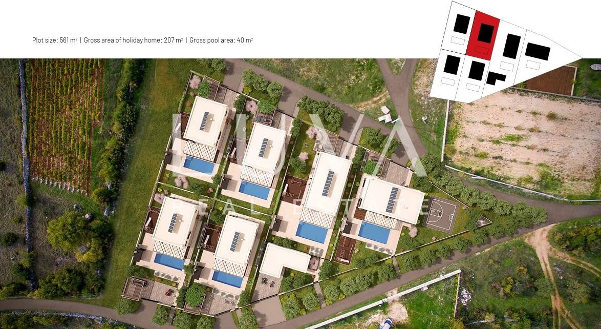 Krka, Drinovci, 561 m² Baugrundstück mit gültiger Baugenehmigung