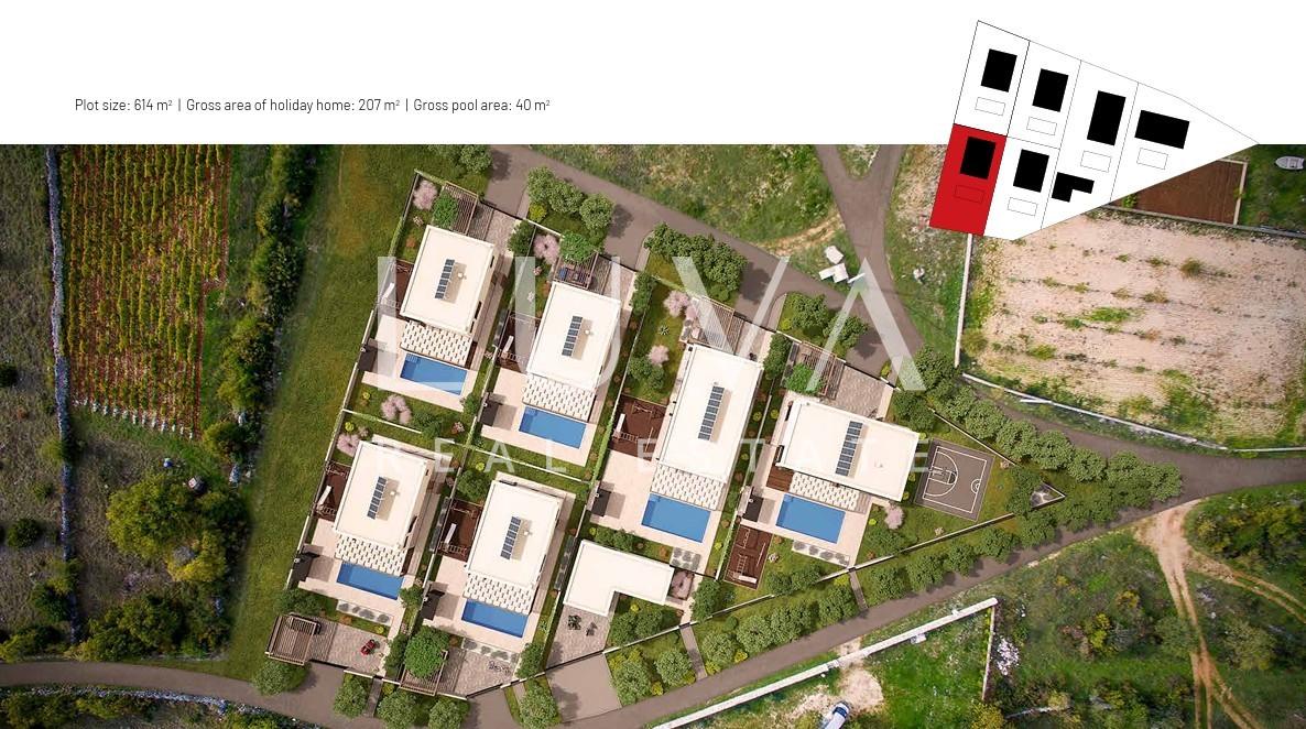 Krka, Drinovci, 614 m² Baugrundstück mit gültiger Baugenehmigung