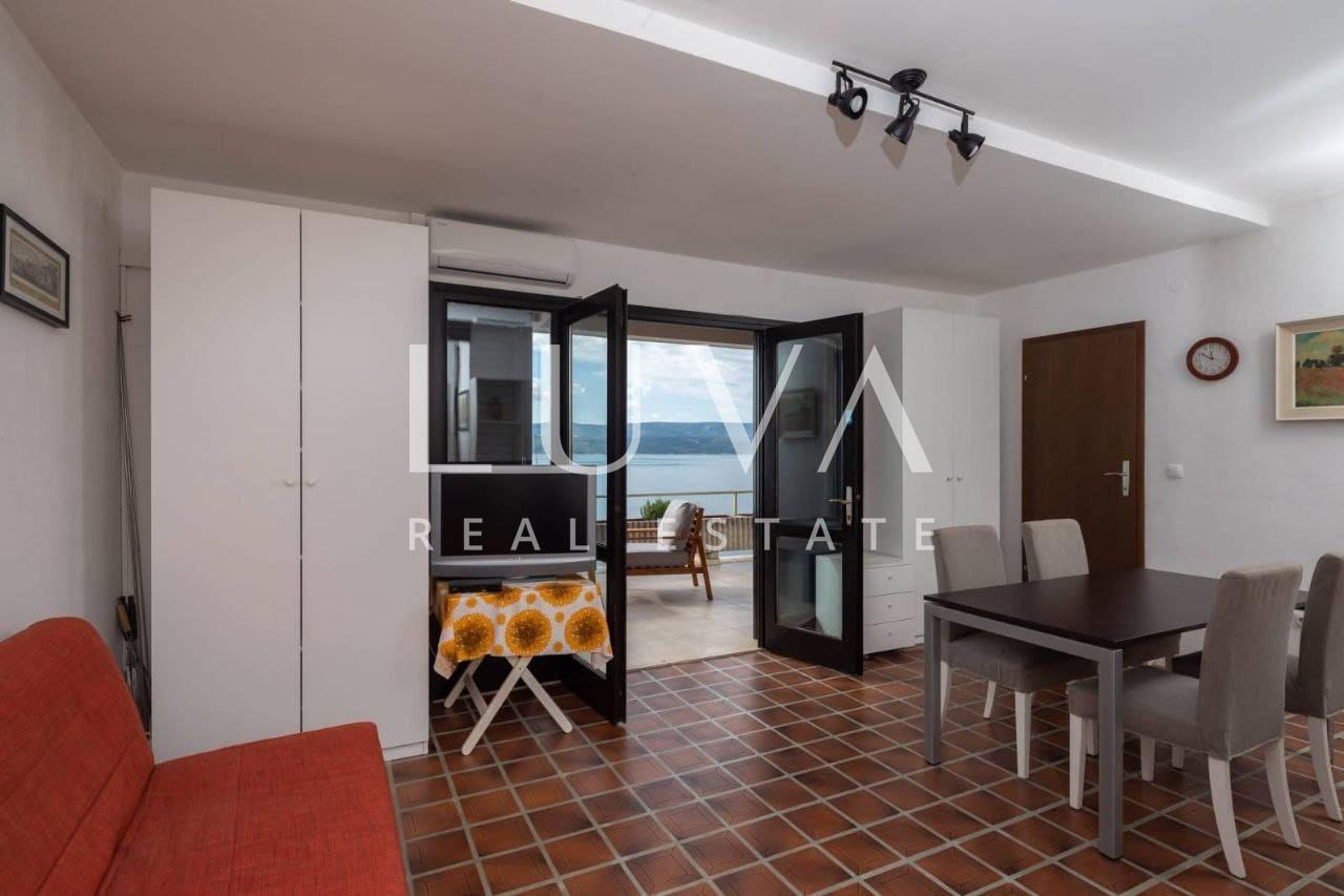 Omiš, Stanići, seafront house with pool for sale