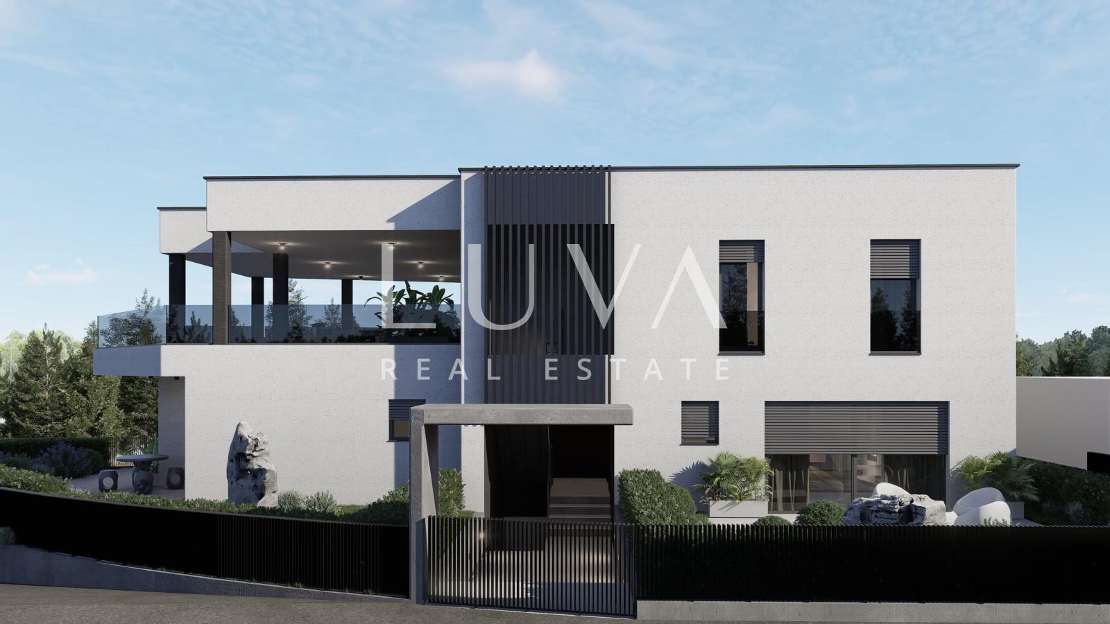 Zagreb, Gračani, dreizimmerige modern Wohnung mit privaten garden und Balkonzugang, net 102,35 m2