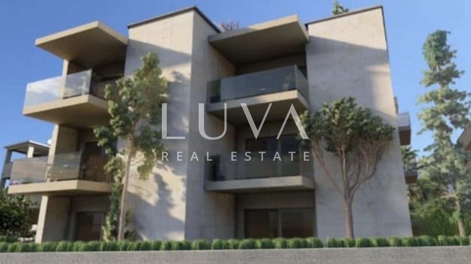 Pag, Mandre, luksuzni penthouse prvi red do mora, NKP 131,72 m2, stan S7