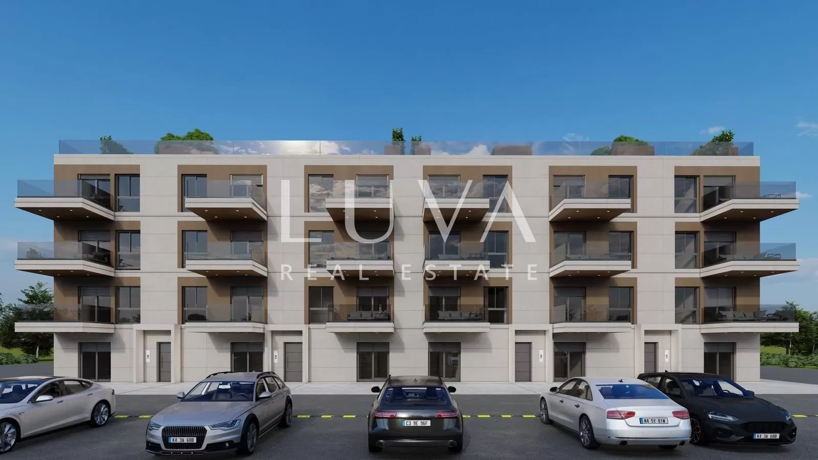 Istrien, Tar, moderne Dreizimmerwohnung im Neubau im ersten Stock, 63 m2