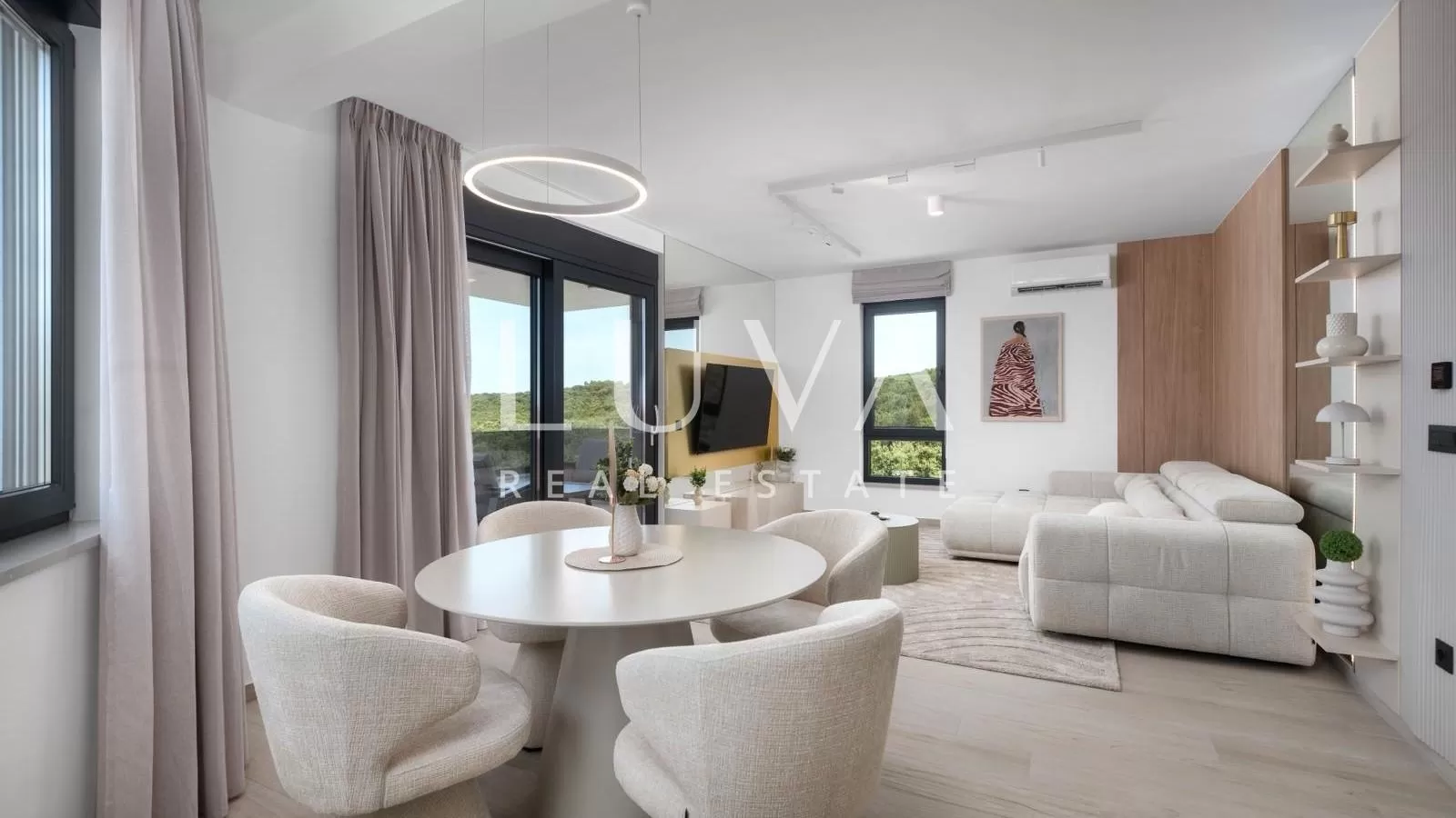 Zadar, Petrčane, luxury penthouse with roof terrace, 161.6 m²