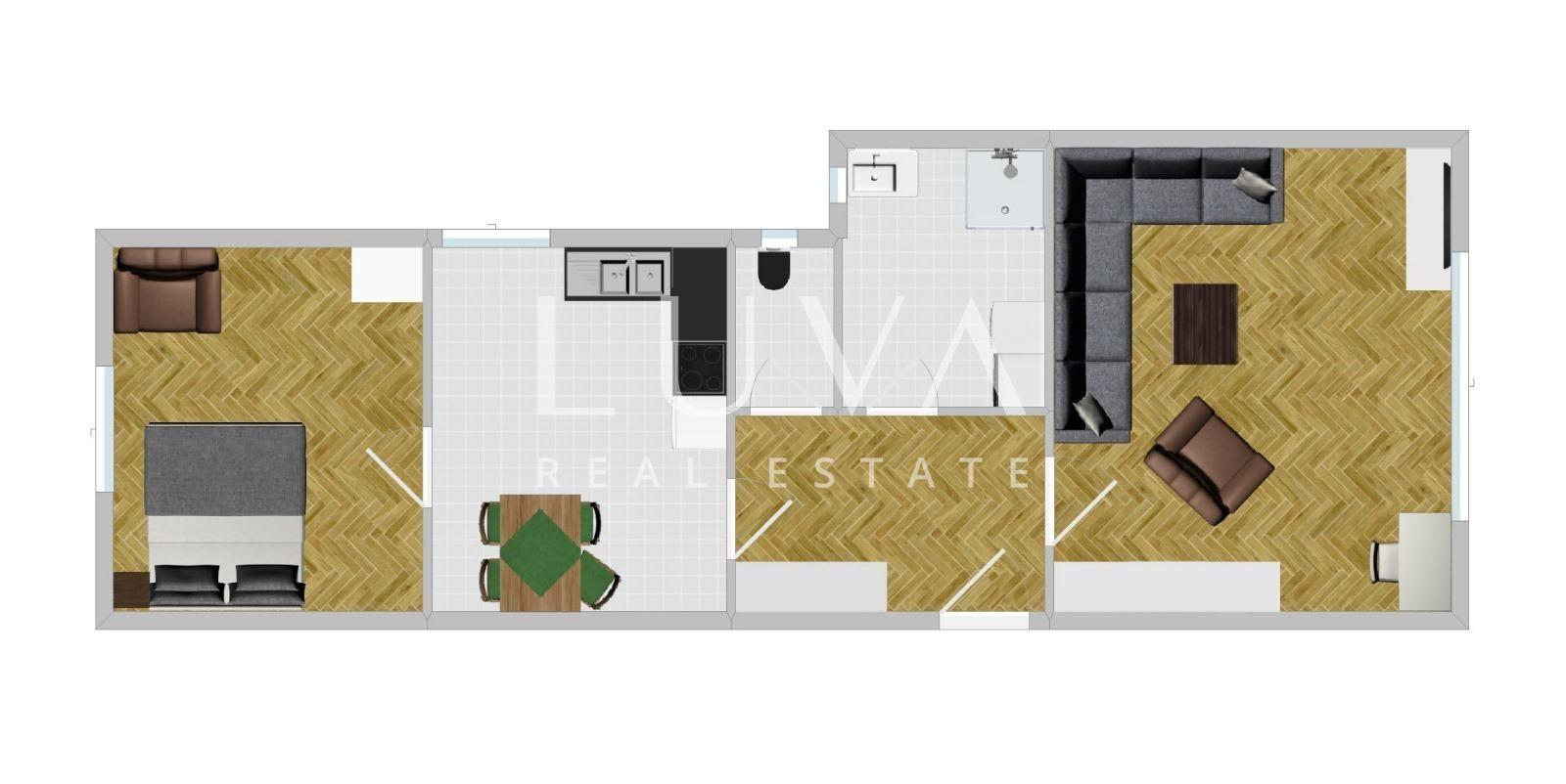 Zagreb, Trešnjevka, renovirani 2s stan 58m2, prodaja