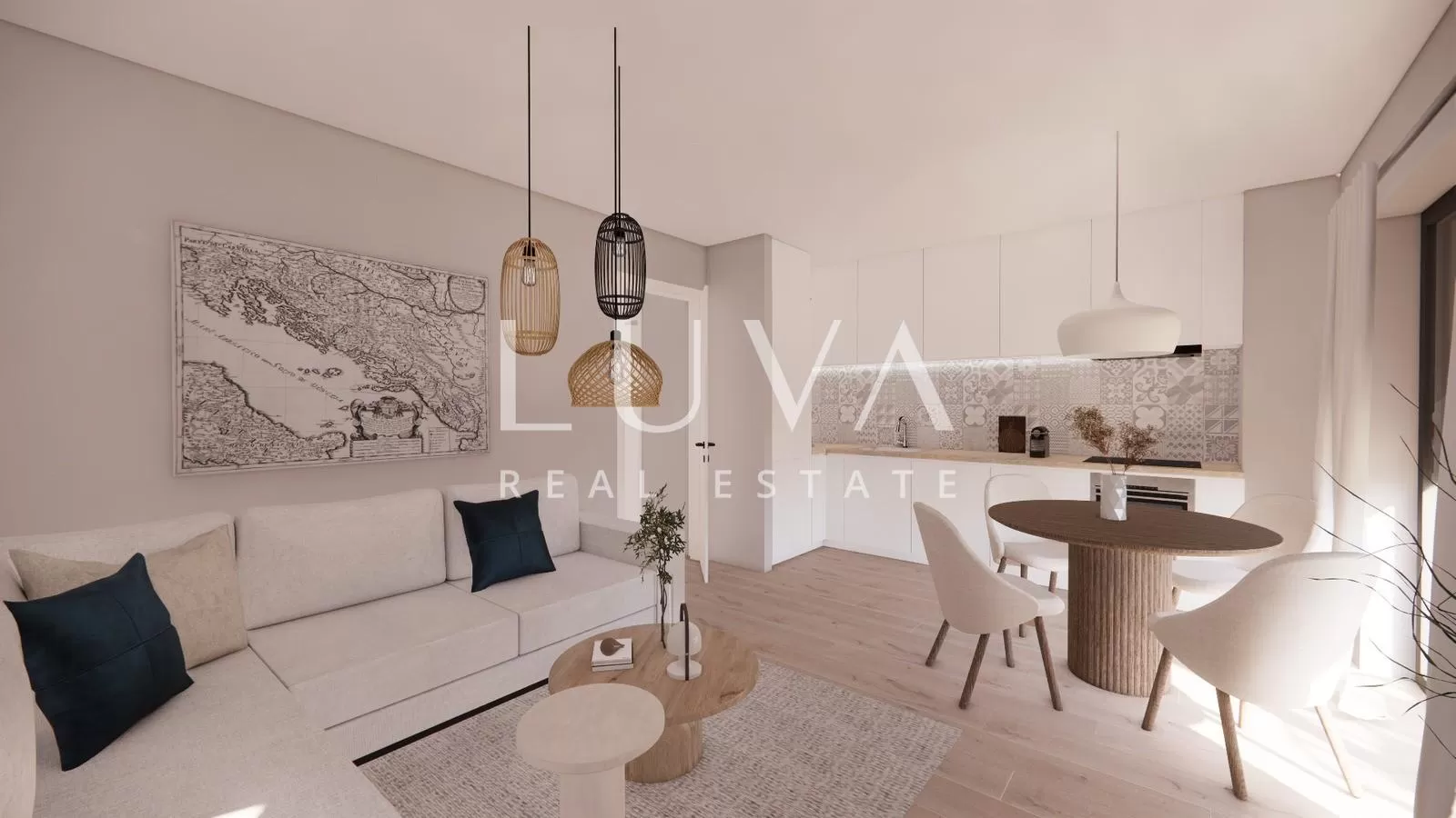 Pakoštane, luksuzna novogradnja, 3s apartman S1, prodaja