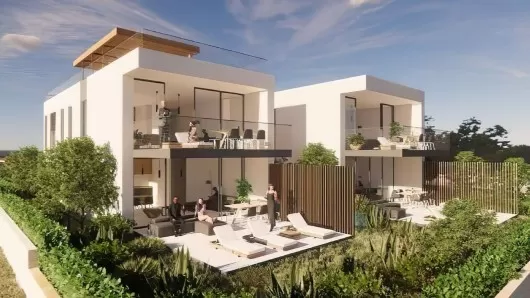 Ugljan, luksuzni apartman s vrtom, prvi red do mora NKP 52,58 m2