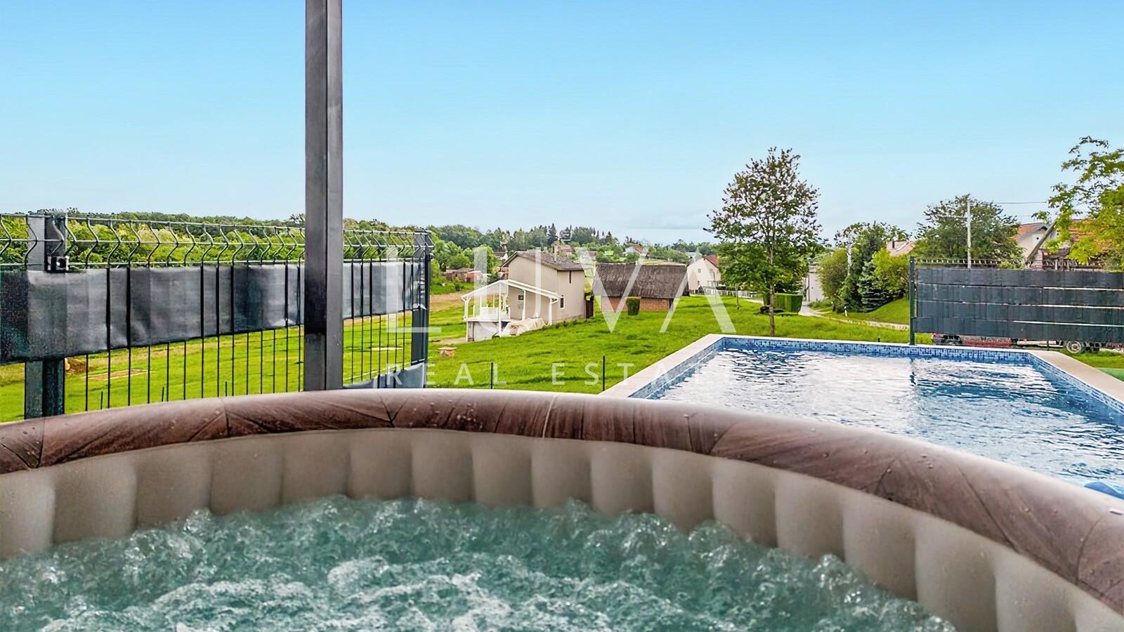 Kloštar Ivanić – House with Pool 145m2 & Vineyard for Sale