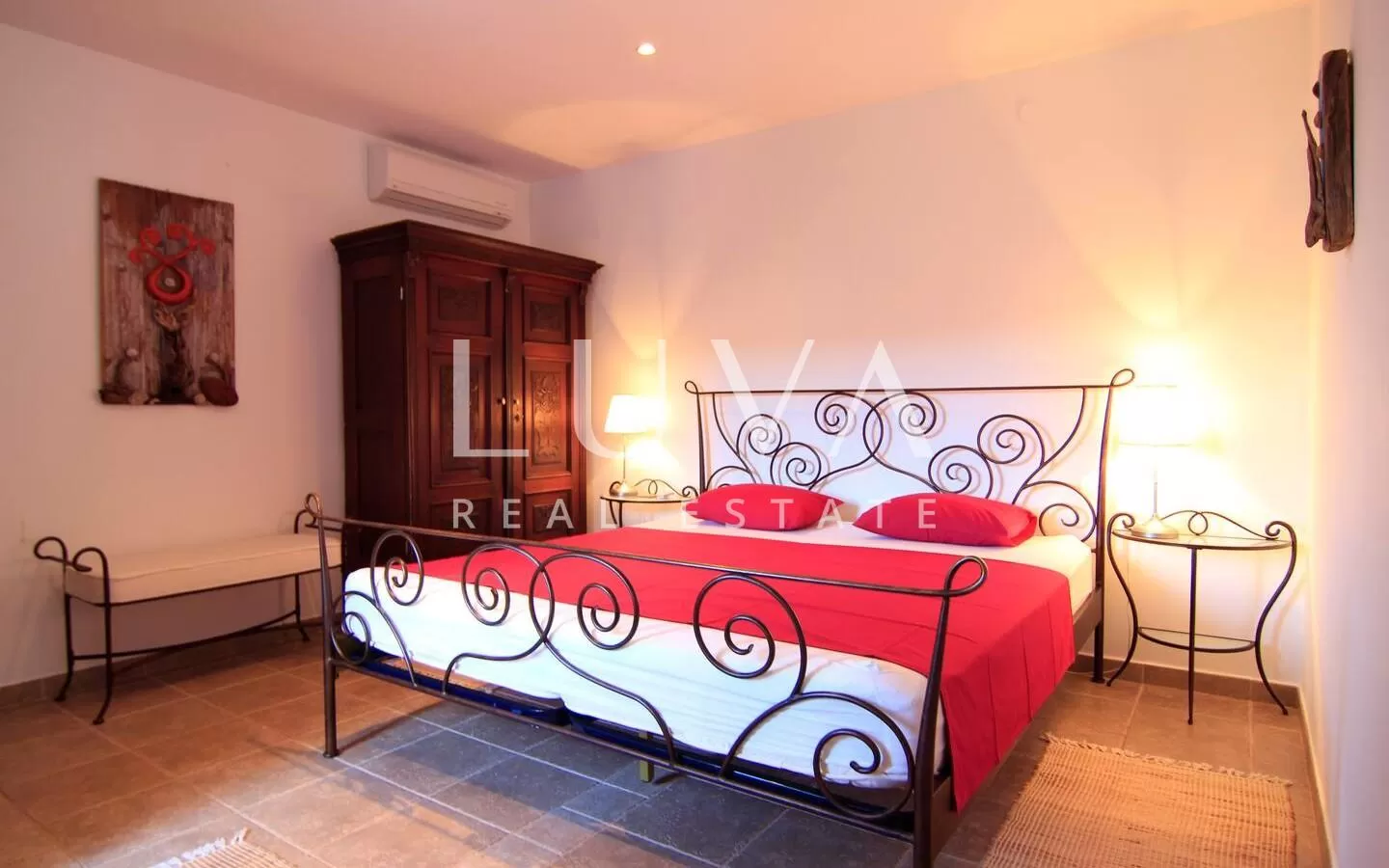 Dol, Brač, stone house with sea view for sale