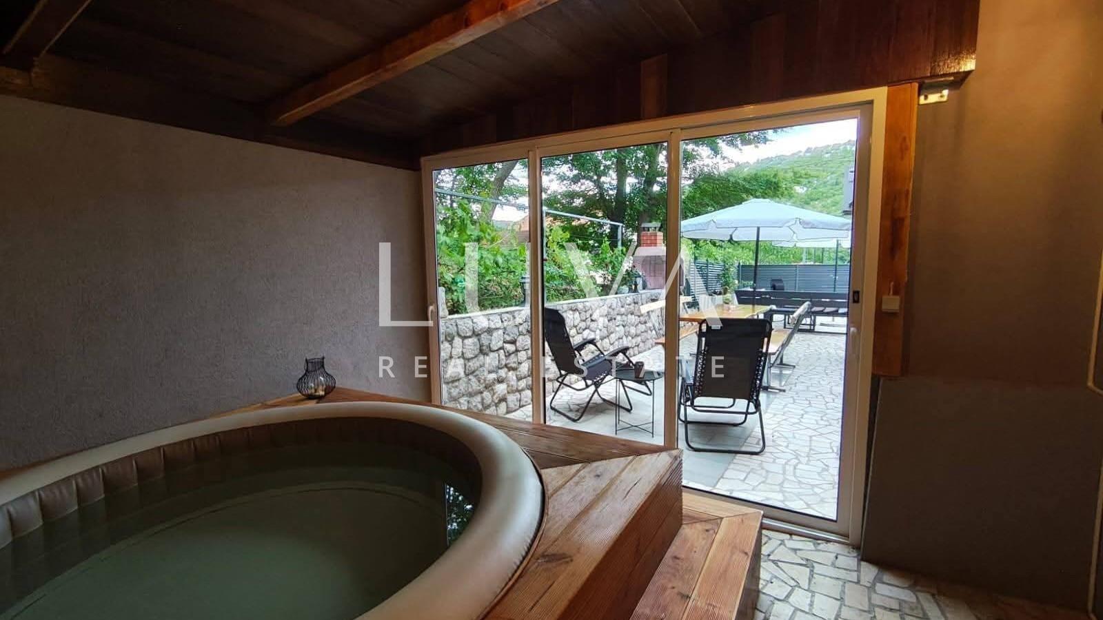 Kraljevica, Križišće, house with a pool for sale