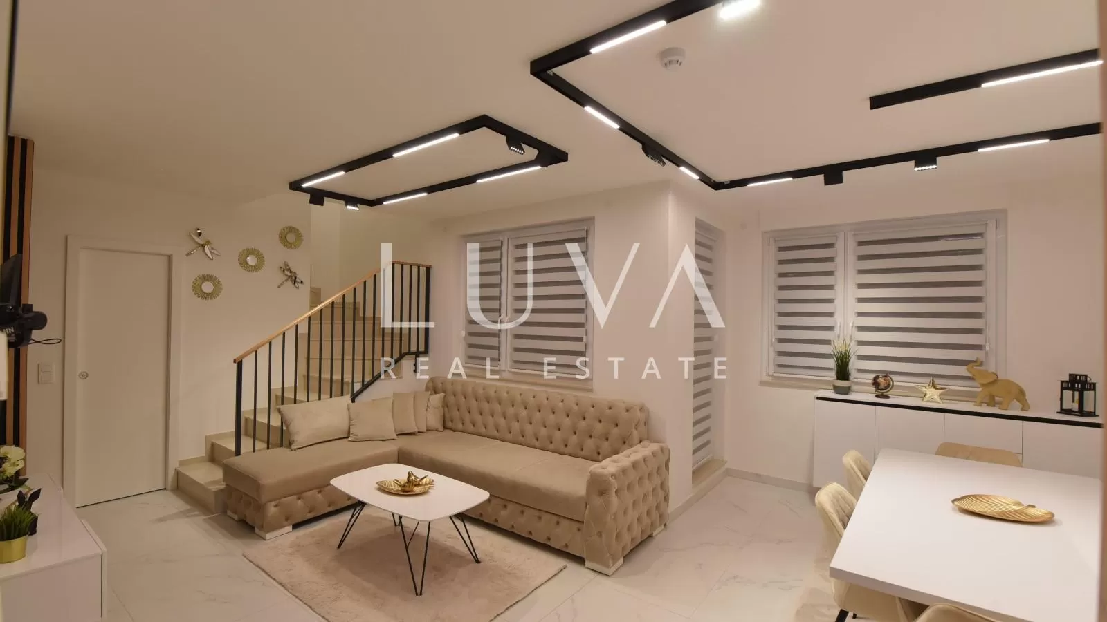 Jaruščica, luxuriöser Neubau, Maisonette-Wohnung, 97m2, zur Miete
