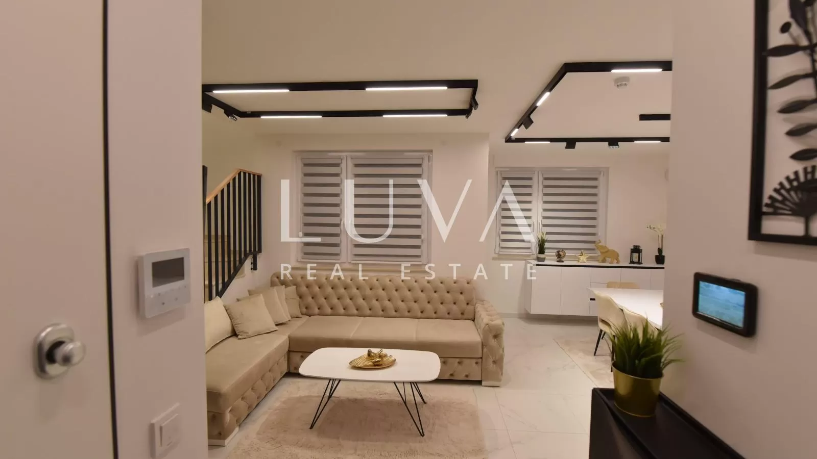 Jaruščica, luxuriöser Neubau, Maisonette-Wohnung, 97m2, zur Miete