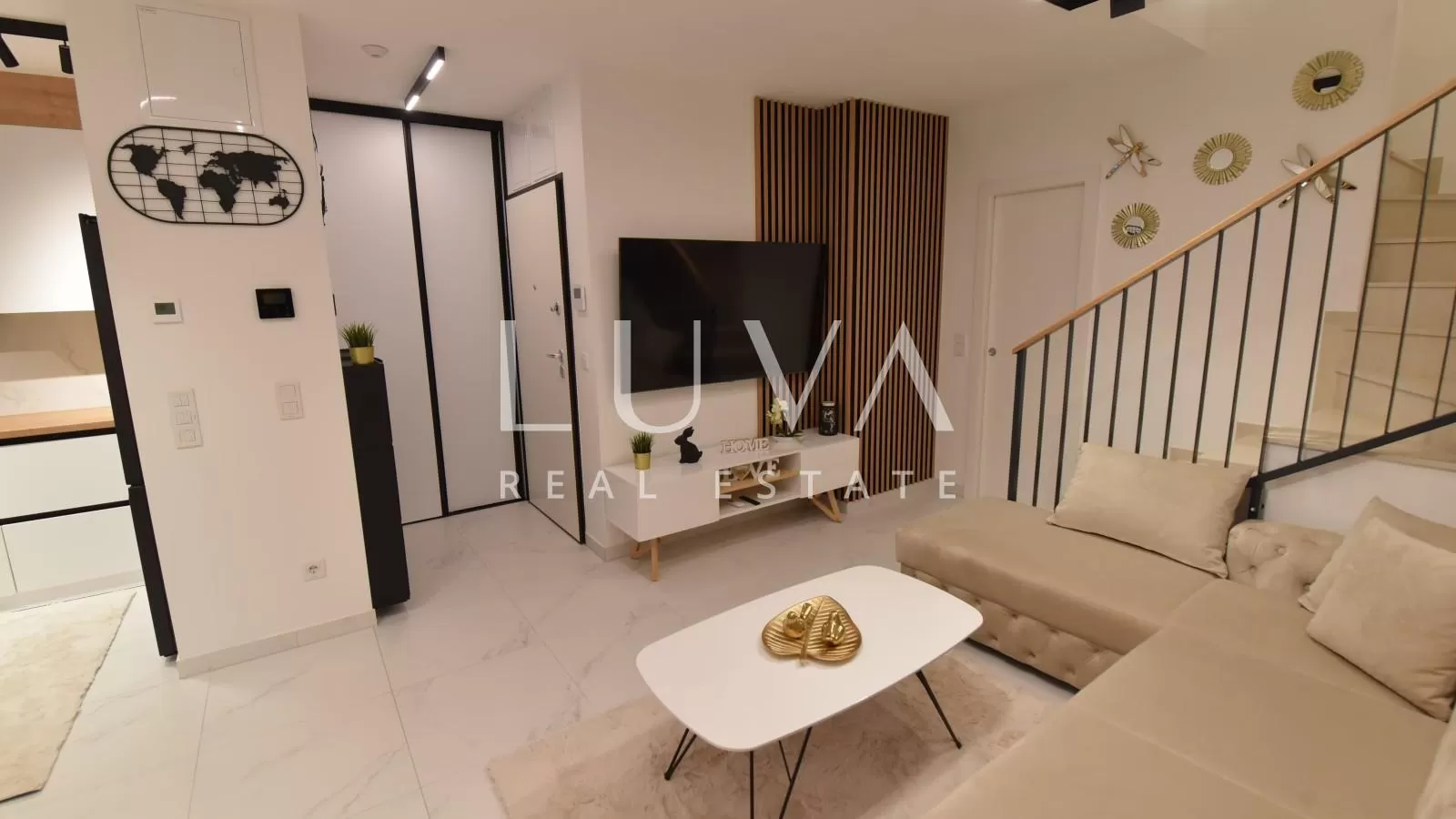 Jaruščica, luxuriöser Neubau, Maisonette-Wohnung, 97m2, zur Miete