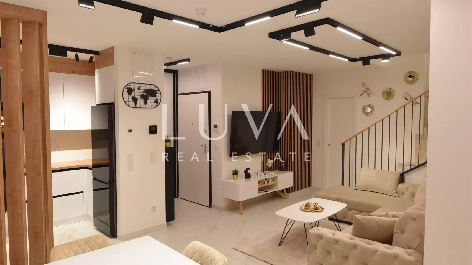 Jaruščica, luxuriöser Neubau, Maisonette-Wohnung, 97m2, zur Miete