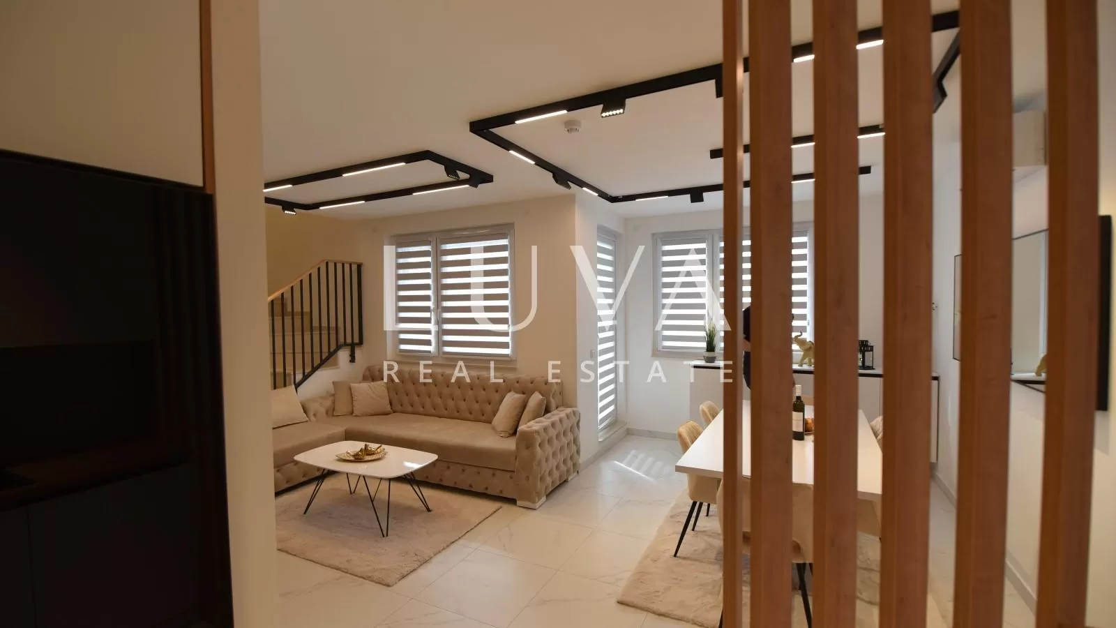 Jaruščica, luxuriöser Neubau, Maisonette-Wohnung, 97m2, zur Miete