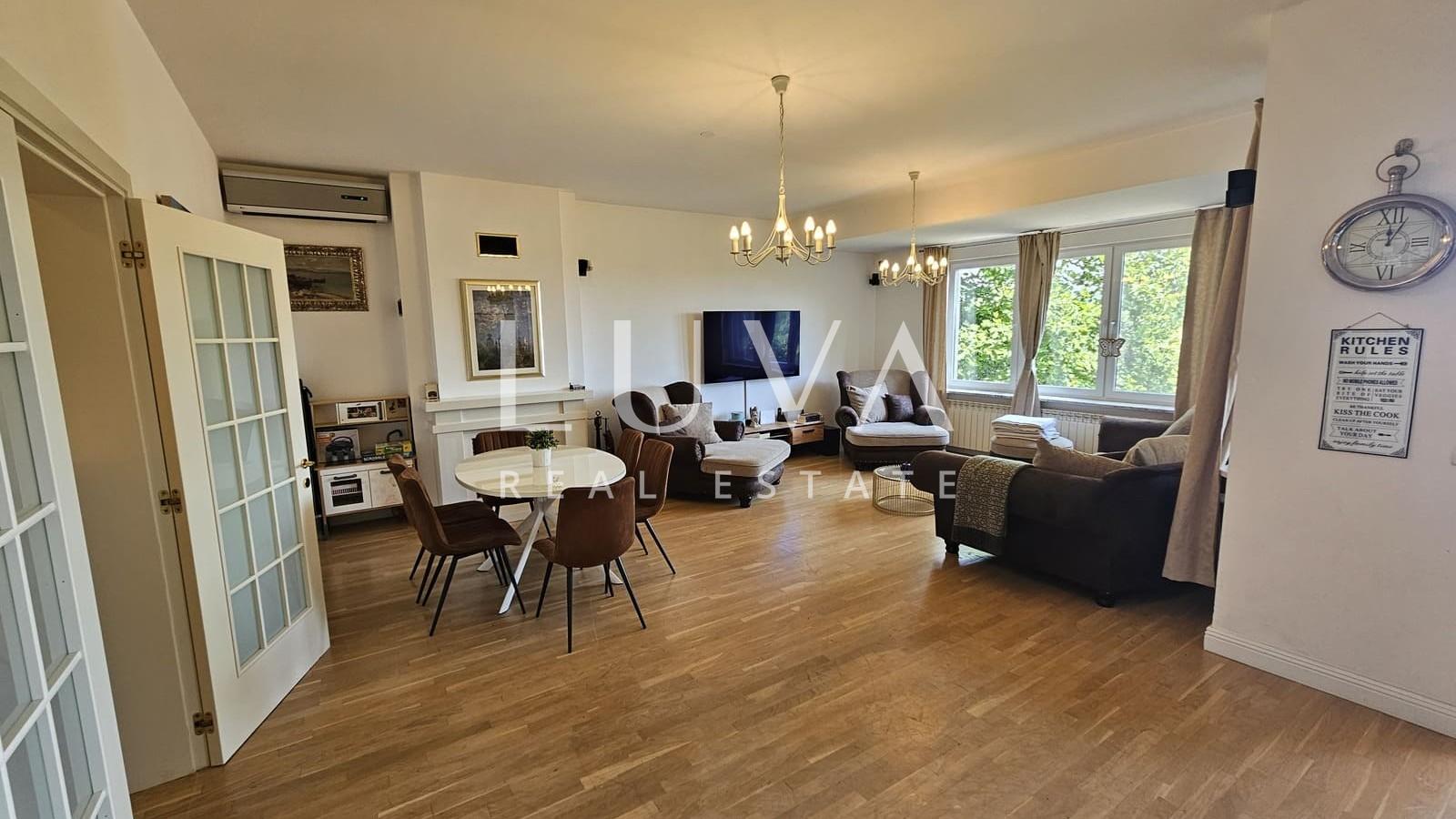 Zagreb, Gornje Prekrižje, Luxusapartment mit Garten und Garage, 230m2