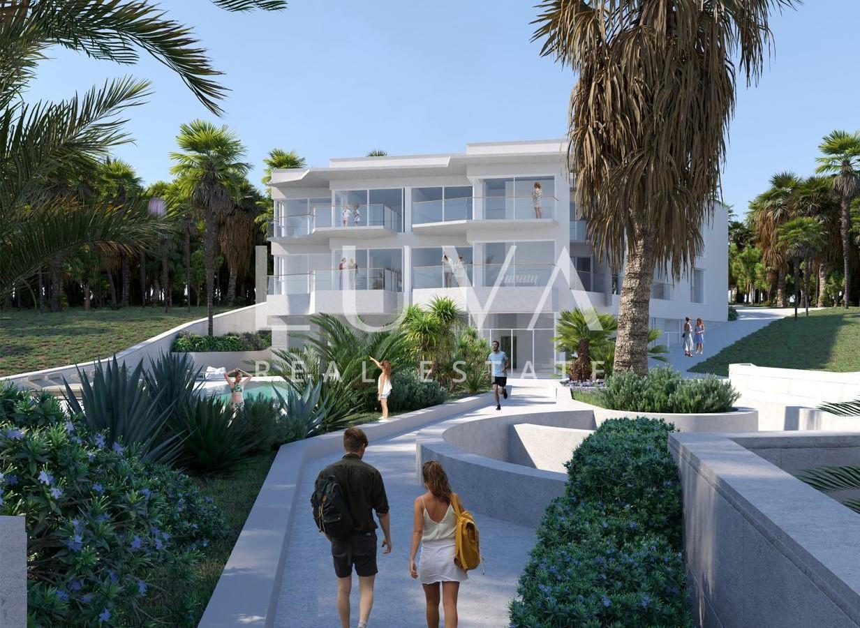 Seget Donji, land with a building permit for luxury villas