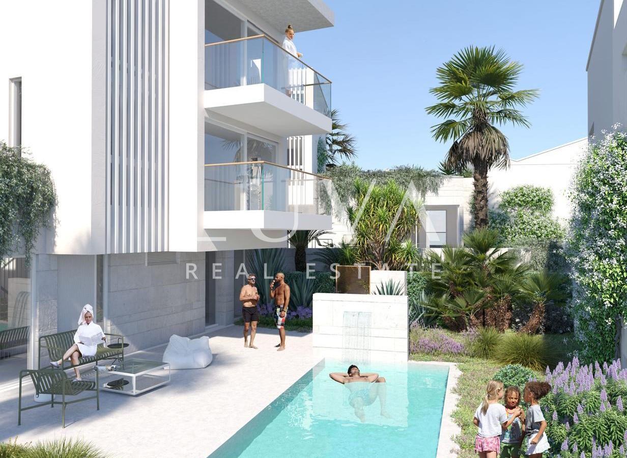 Seget Donji, land with a building permit for luxury villas