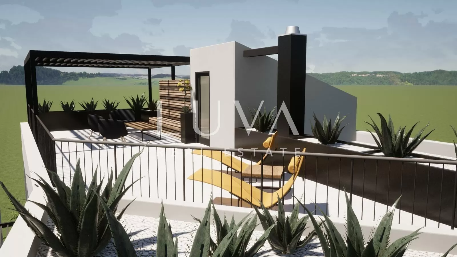 Kaštelir, Luxury Villa with Pool Under Construction