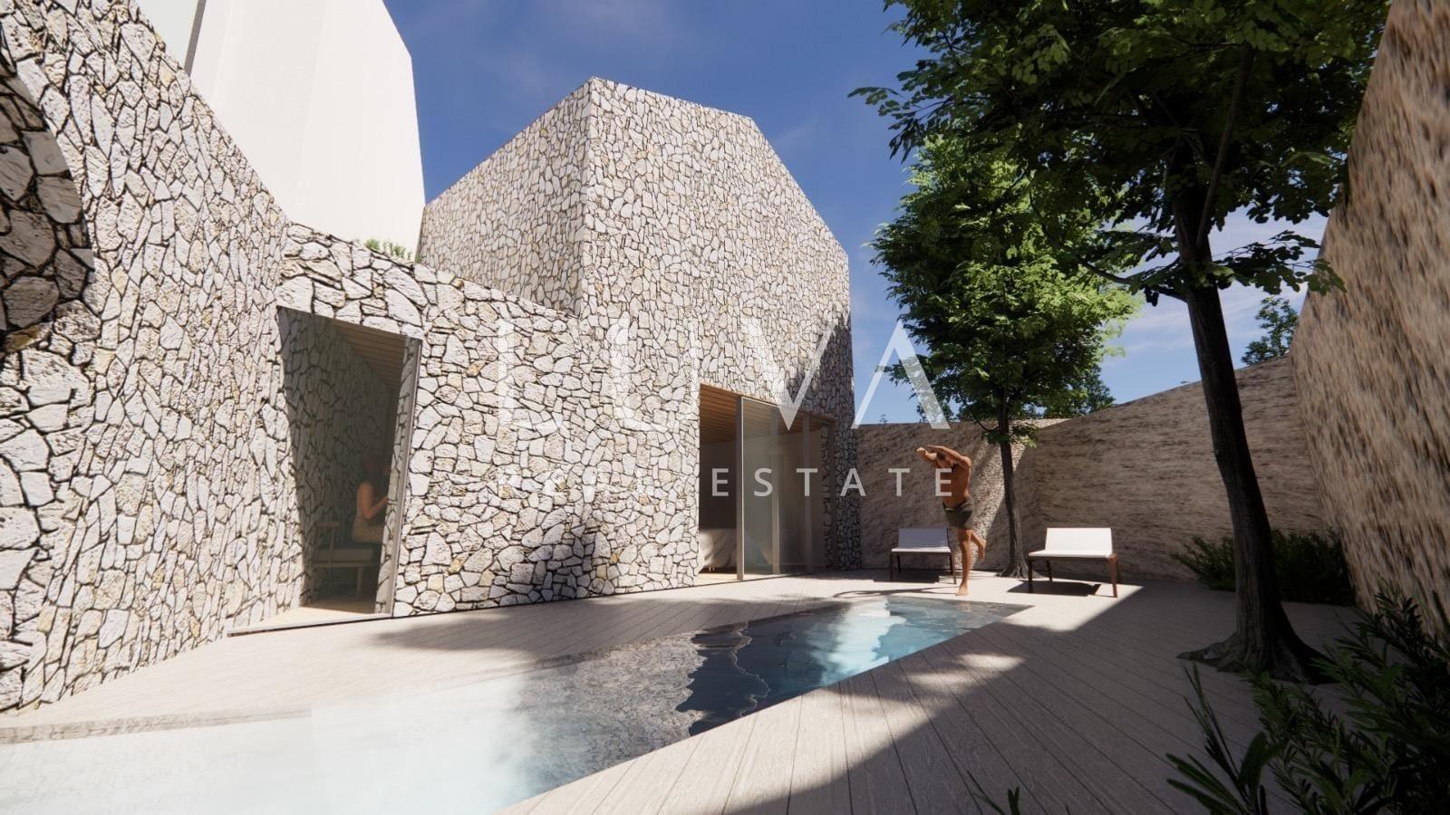 Krk, Vrbnik, luxury secluded villa with pool for sale
