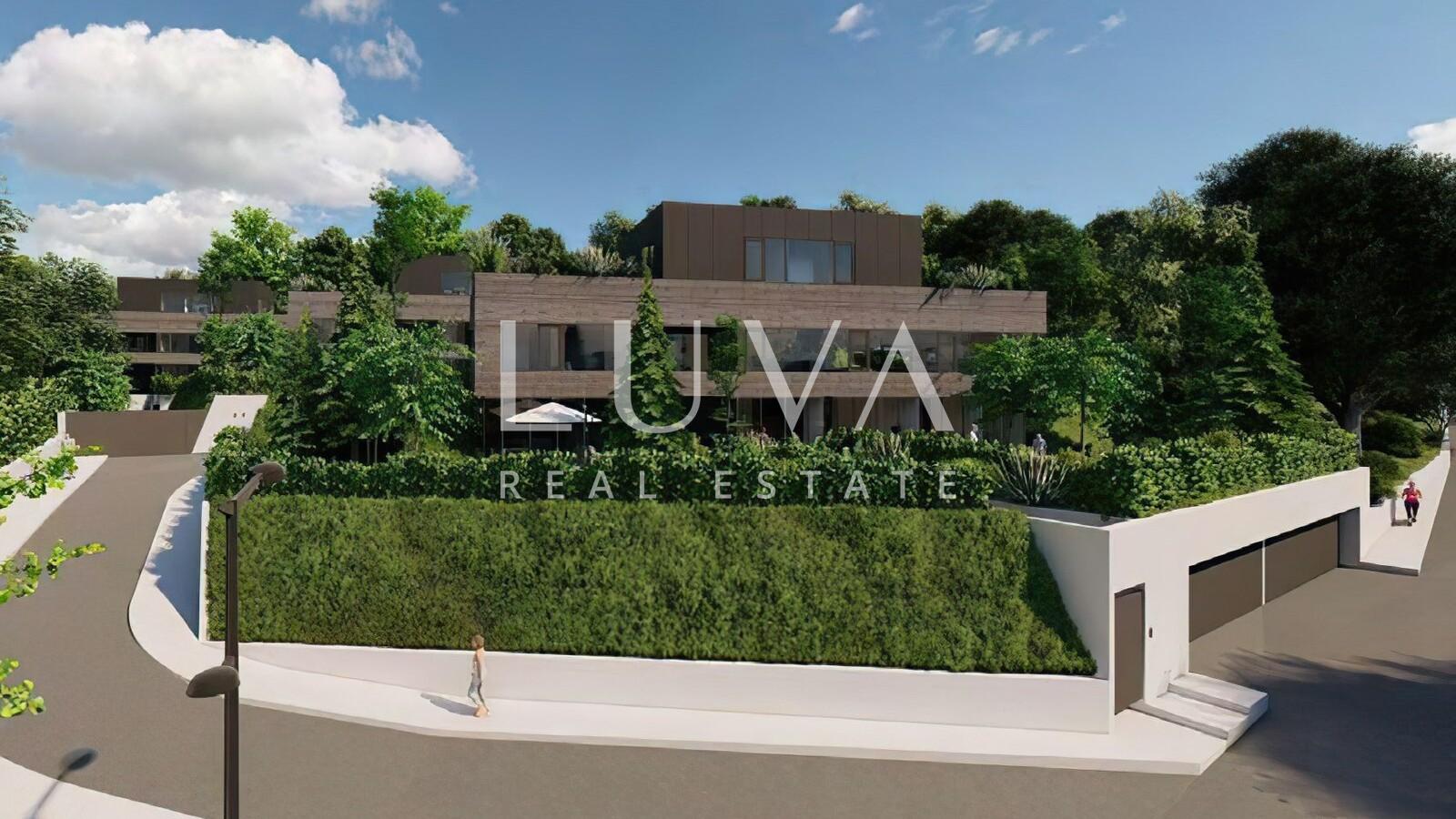 Zagreb, Markuševec, Baugrundstuck mit Projekt zu verkaufen