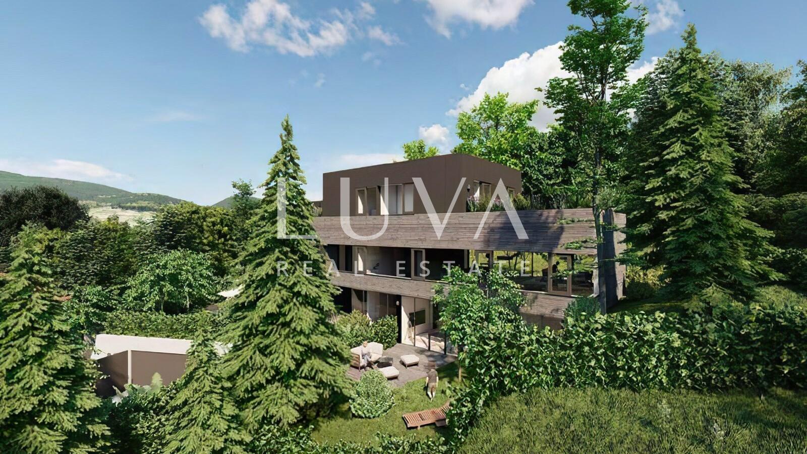 Zagreb, Markuševec, Baugrundstuck mit Projekt zu verkaufen