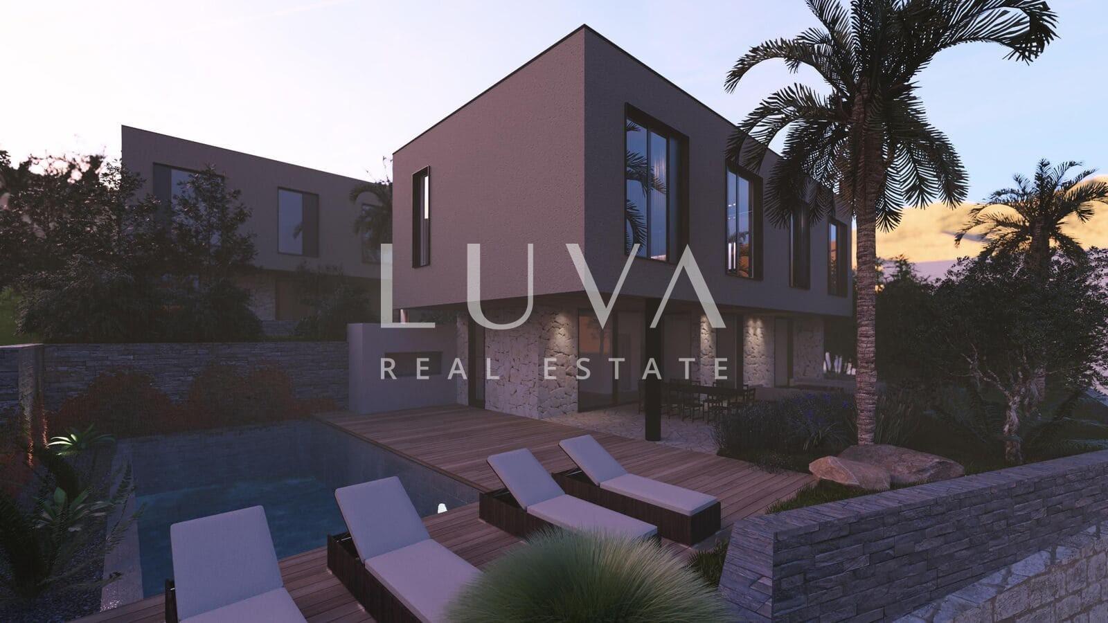 Dubrovnik, Slano, seaside land for sale for the construction of 3 villas.