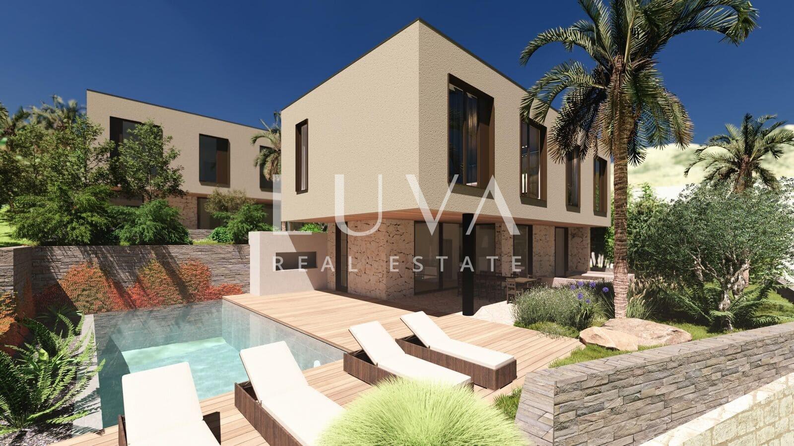 Dubrovnik, Slano, seaside land for sale for the construction of 3 villas.