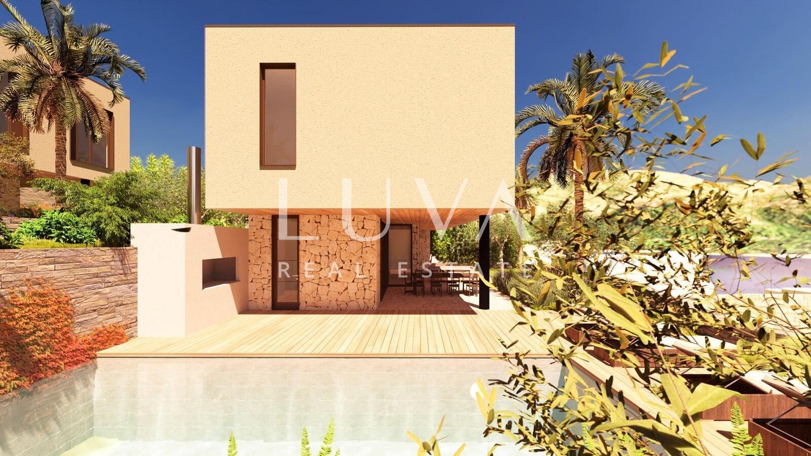 Dubrovnik, Slano, seaside land for sale for the construction of 3 villas.