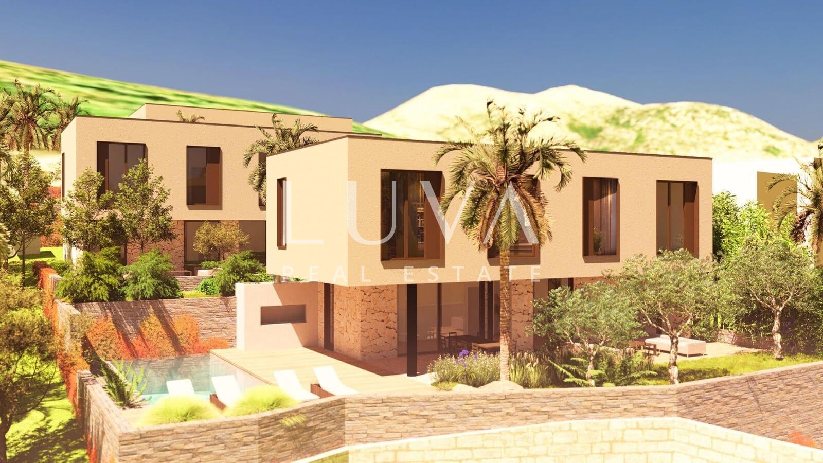 Dubrovnik, Slano, seaside land for sale for the construction of 3 villas.