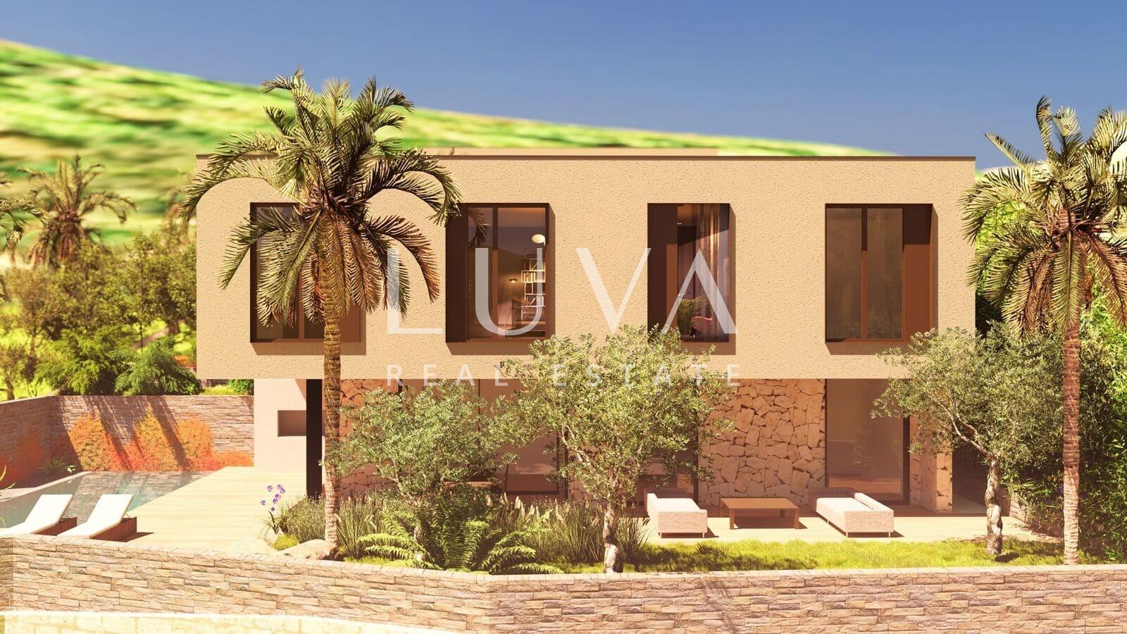 Dubrovnik, Slano, seaside land for sale for the construction of 3 villas.